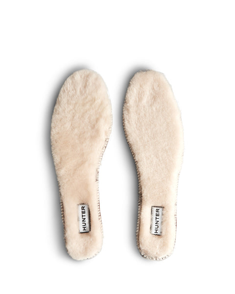 Luxury Shearling Insole Natural
