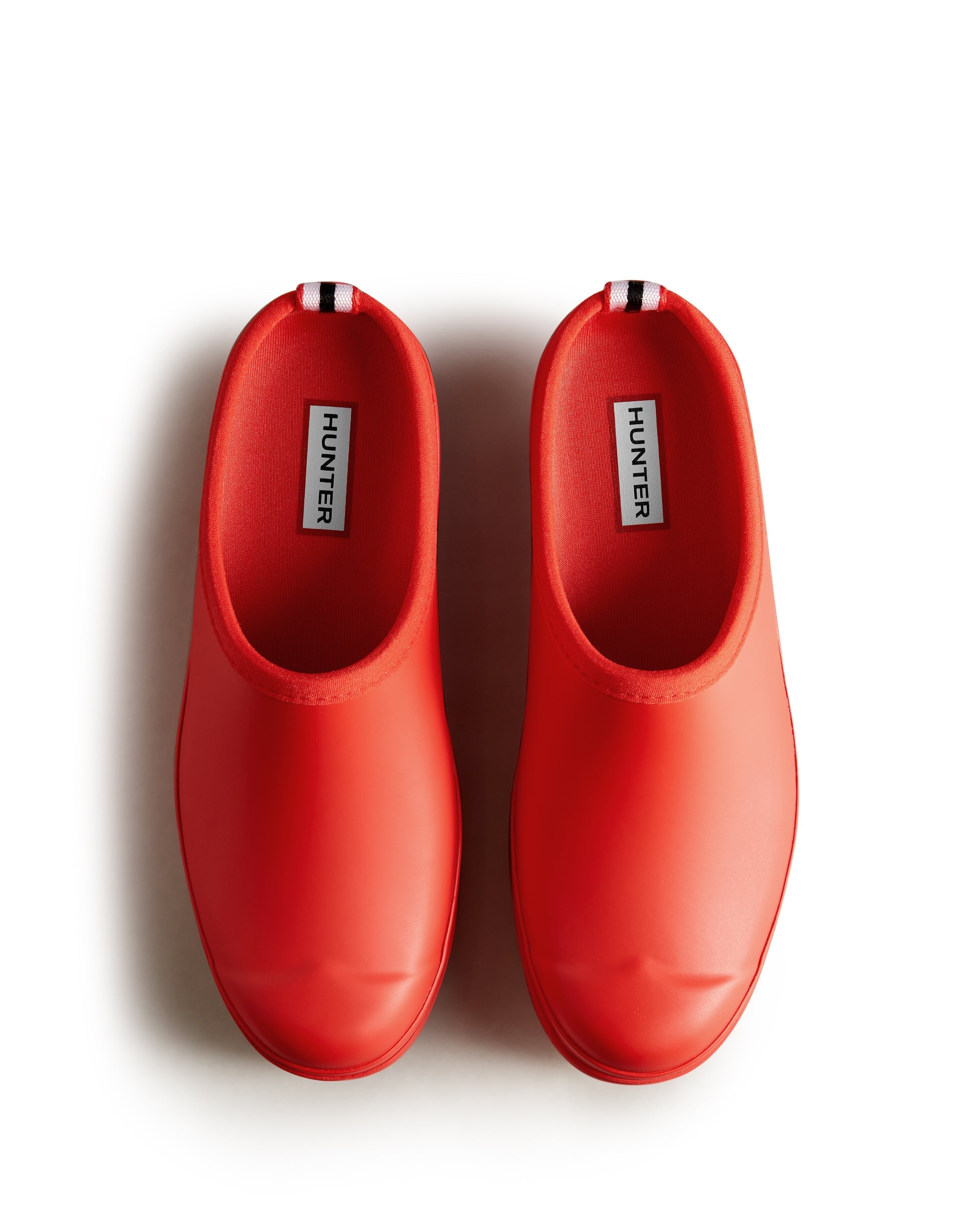 Red clog boots on sale
