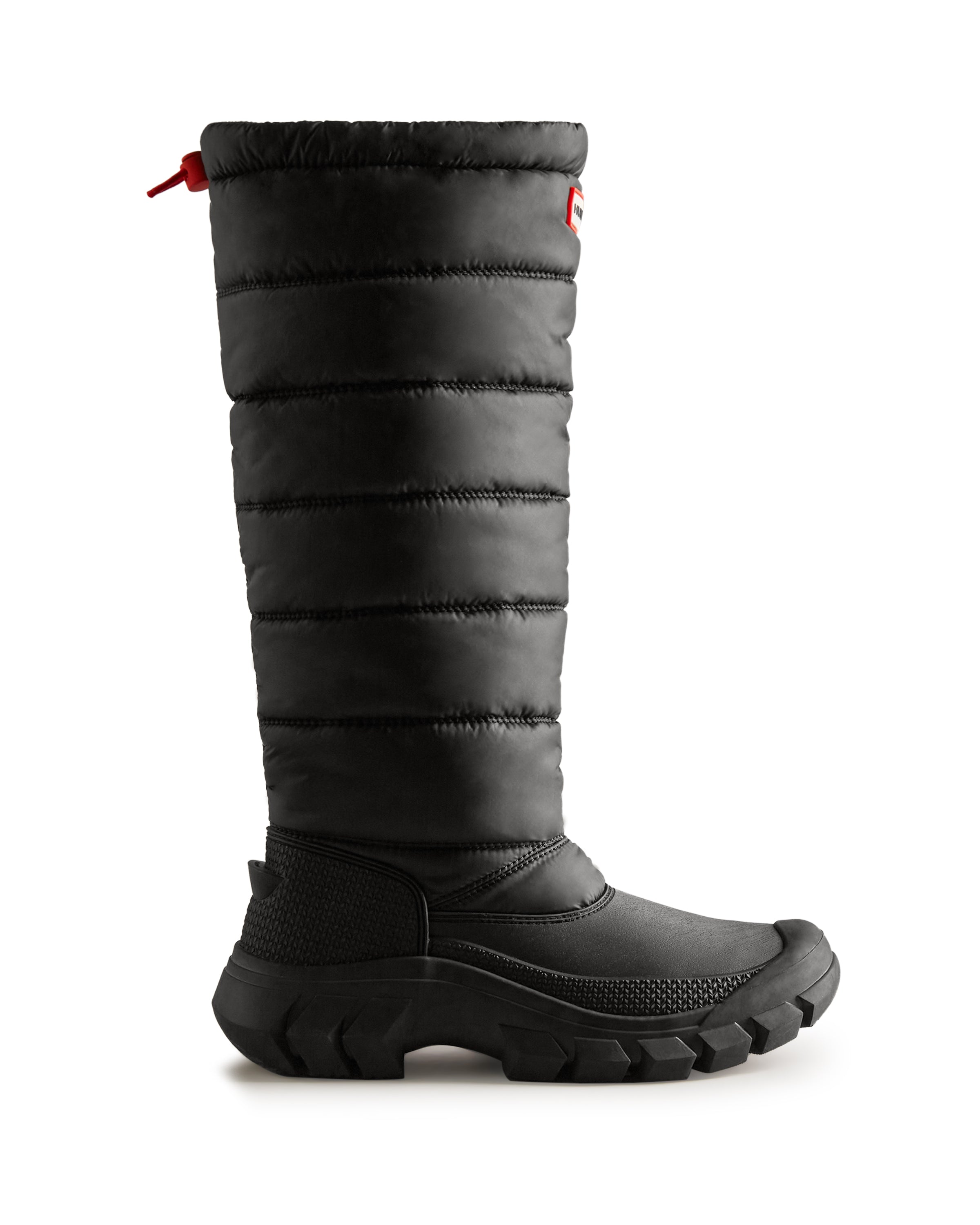 DOLCE & GABBANA ドルチェアンドガッバーナ Quilting Snow Boots キルティング スノーブーツ ブラック333センチヒール