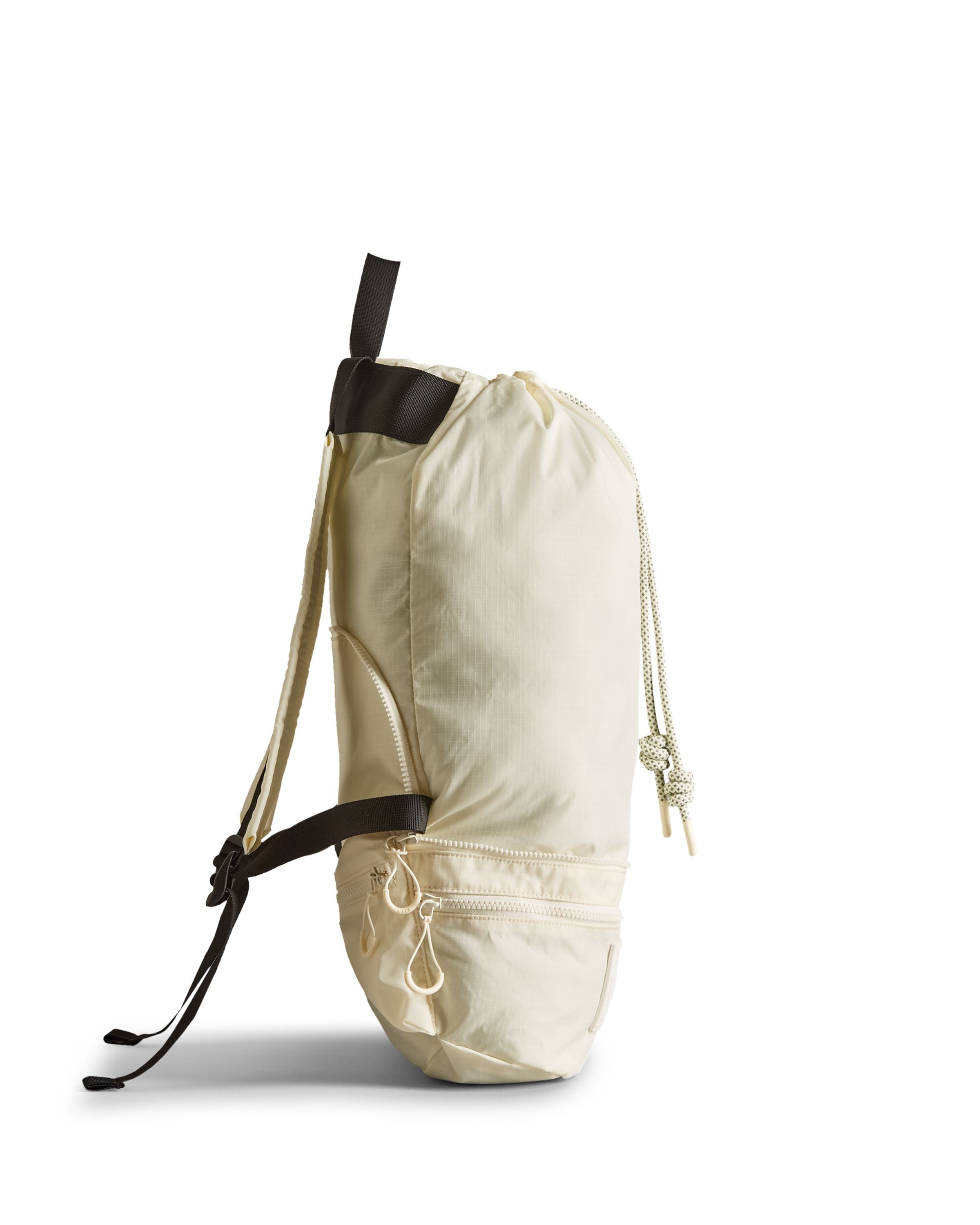 Travel Ripstop Recycled Nylon 2WAY Backpack - Shaded White