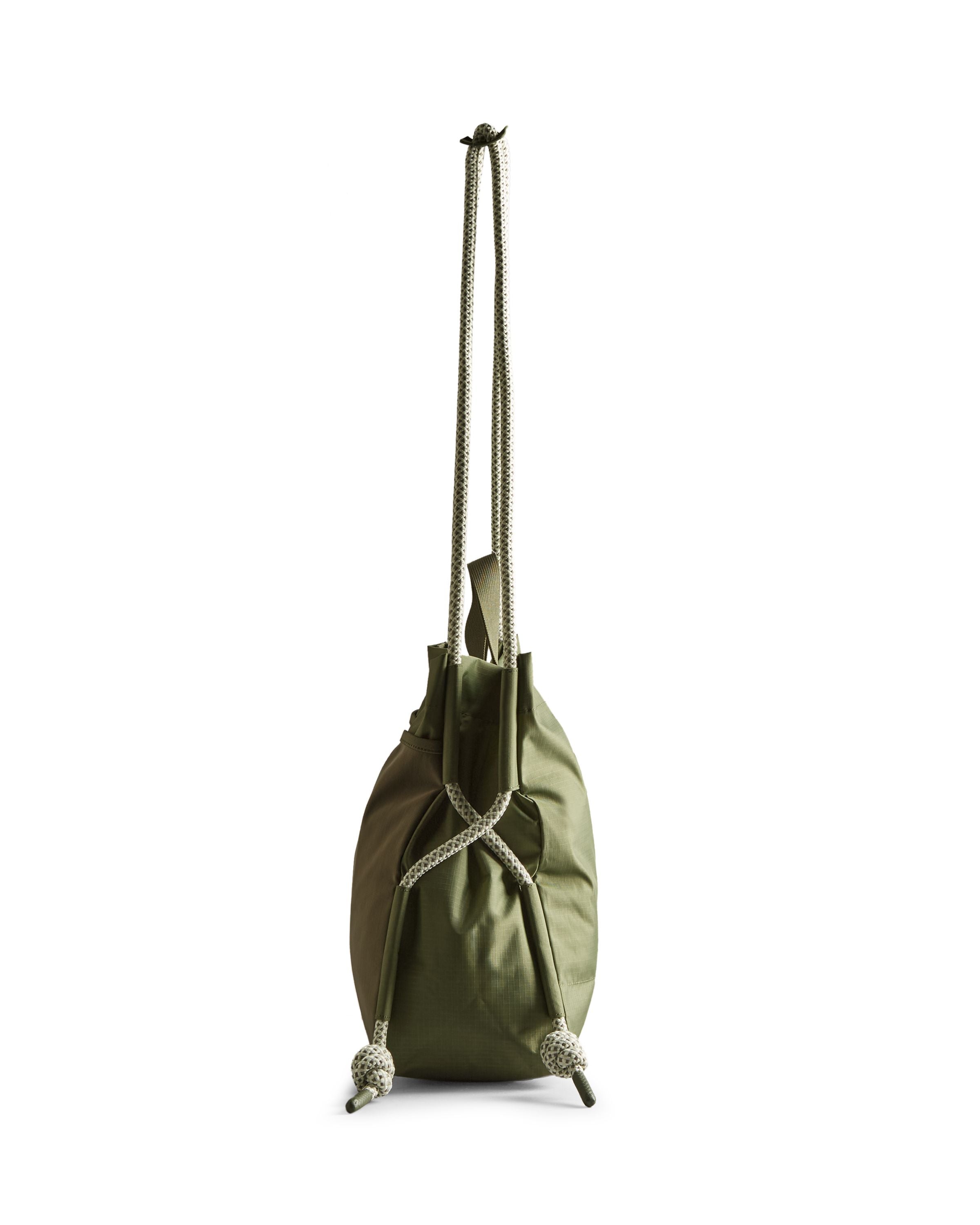 Travel Ripstop Recycled Nylon Tote Bag Lykin Green