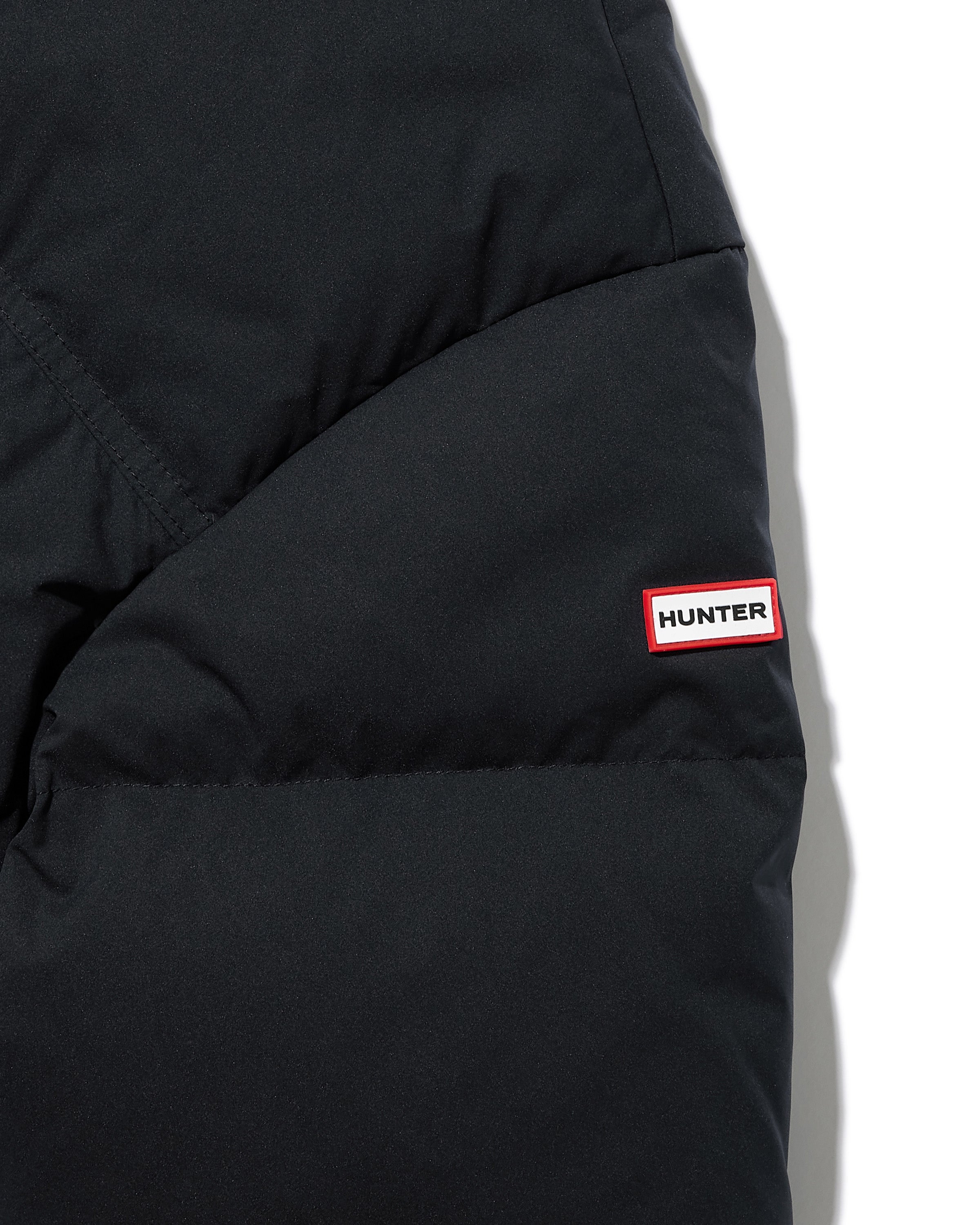 レディース イン／アウト パファー ダウン ジャケット - ブラック