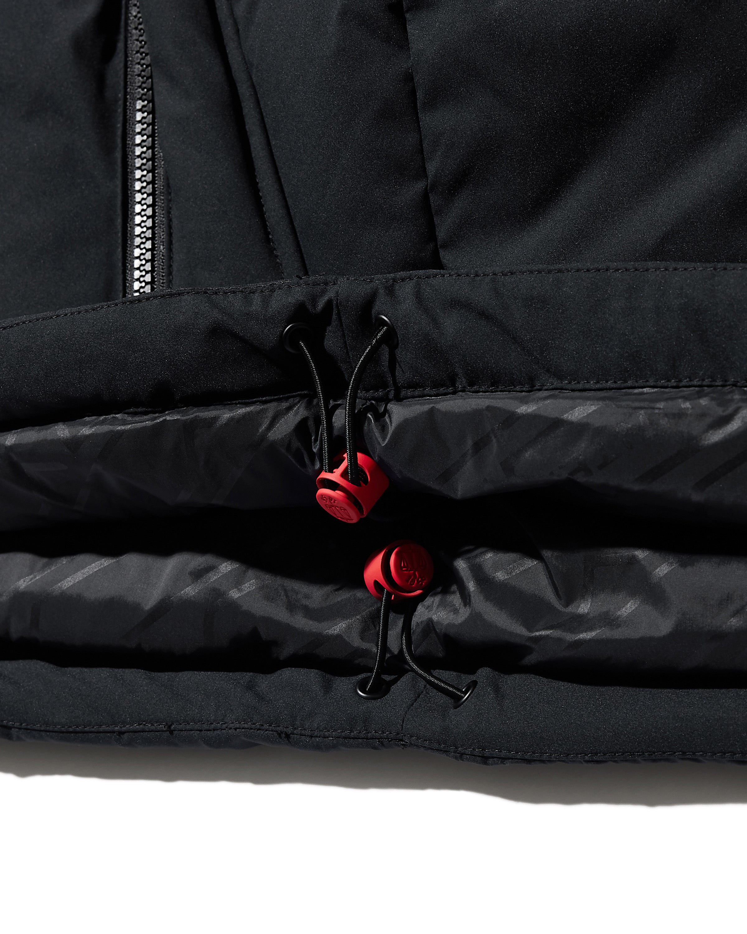 レディース イン／アウト パファー ダウン ジャケット - ブラック