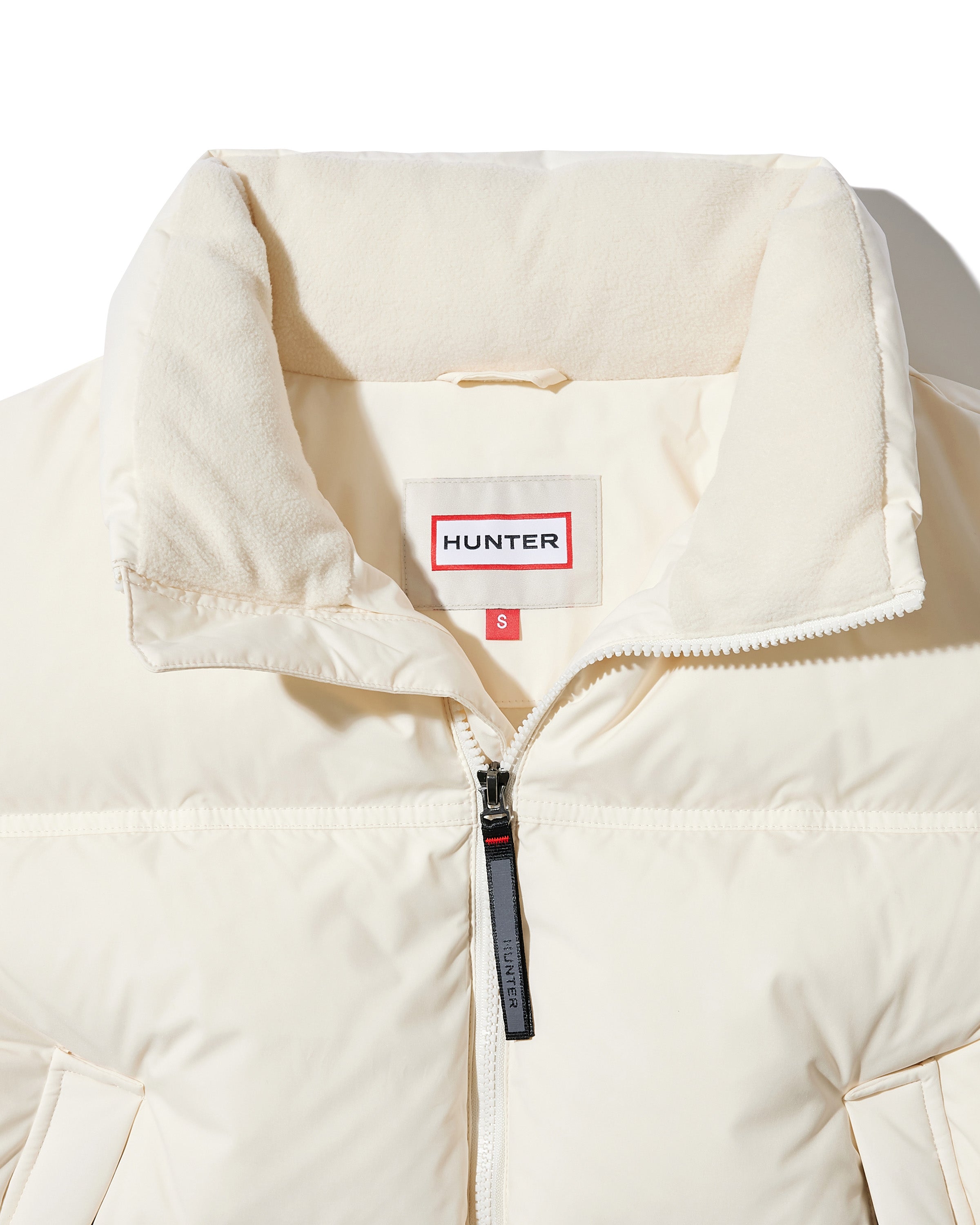 レディース イン／アウト パファー ダウン ジャケット - アイボリー