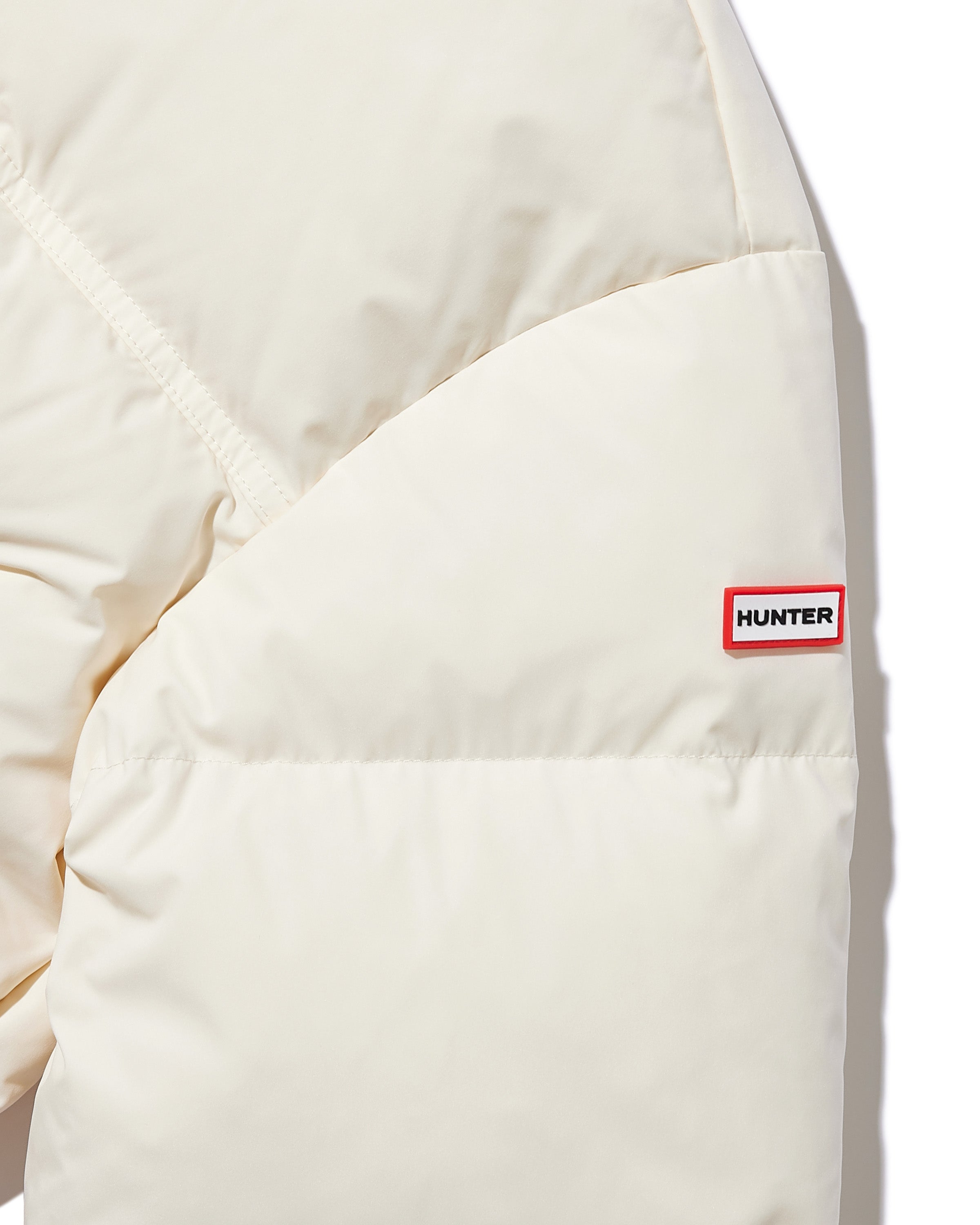 レディース イン／アウト パファー ダウン ジャケット - アイボリー