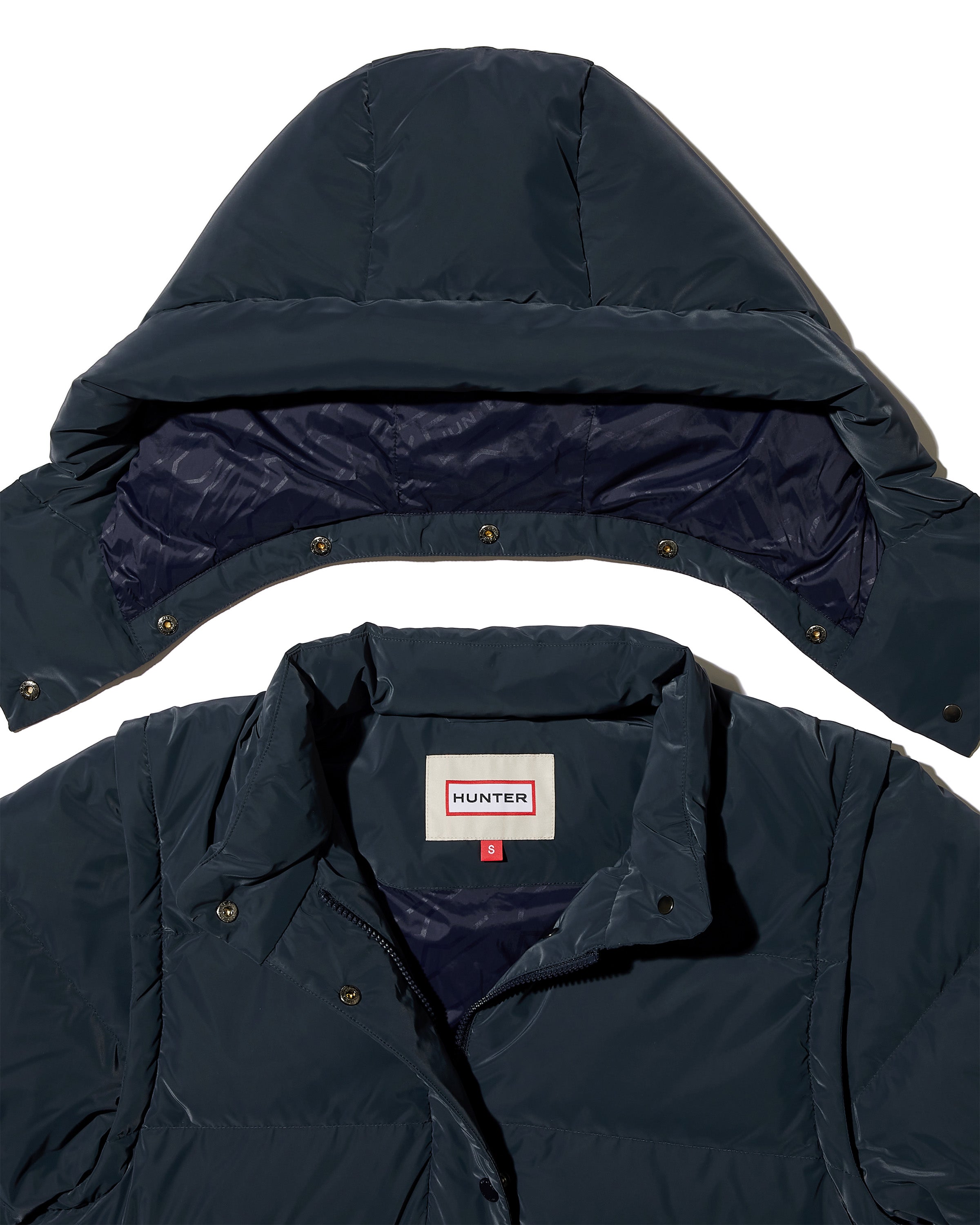 レディース グロウ 2イン1 ダウン ジャケット - ディープネイビー