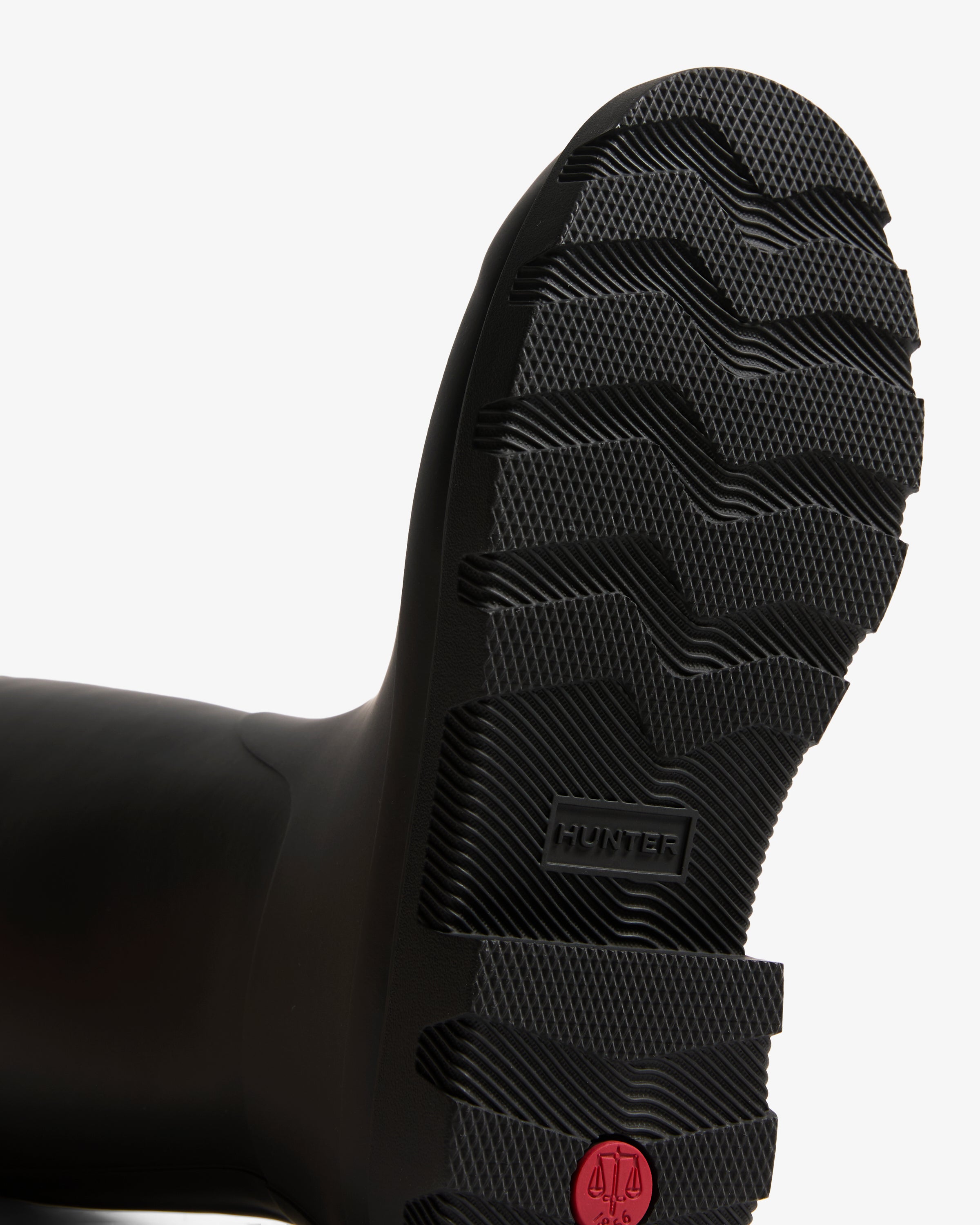 今週末までの出品です。HUNTER ブラックダウンブーツ 24㎝ メゾン キツネ x ハンター ユニセックス ダウンポア トール ブーツ