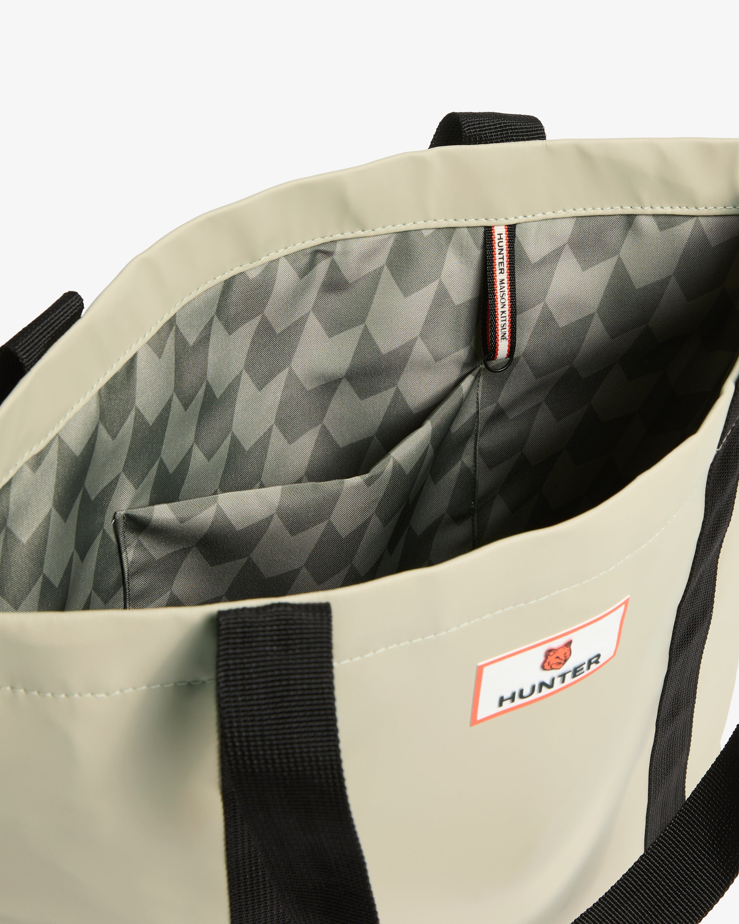 メゾン キツネ x ハンター ラージ トート バッグ - アッシュツリー