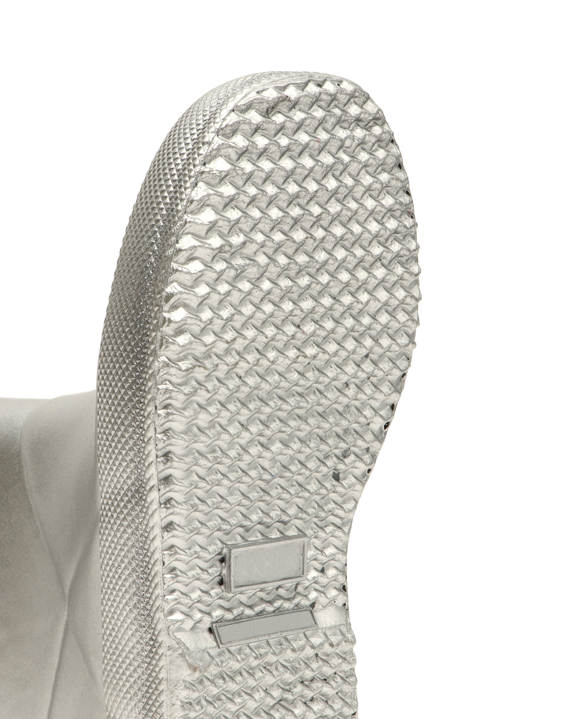 Kids First Classic Metallic Rain Boots - Silver