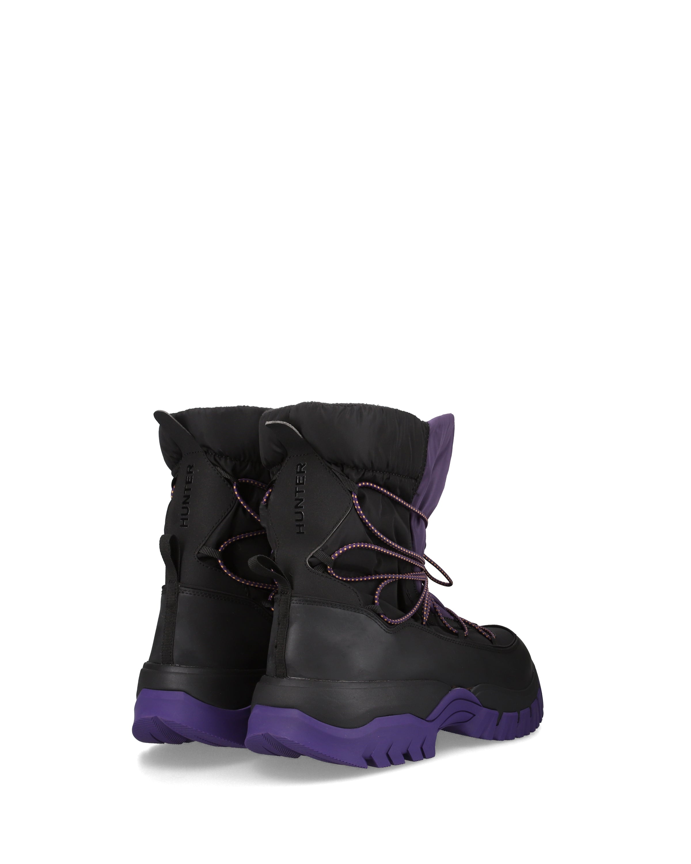 メンズ ワンダラー レースアップ アウトドア ブーツ - ブラック