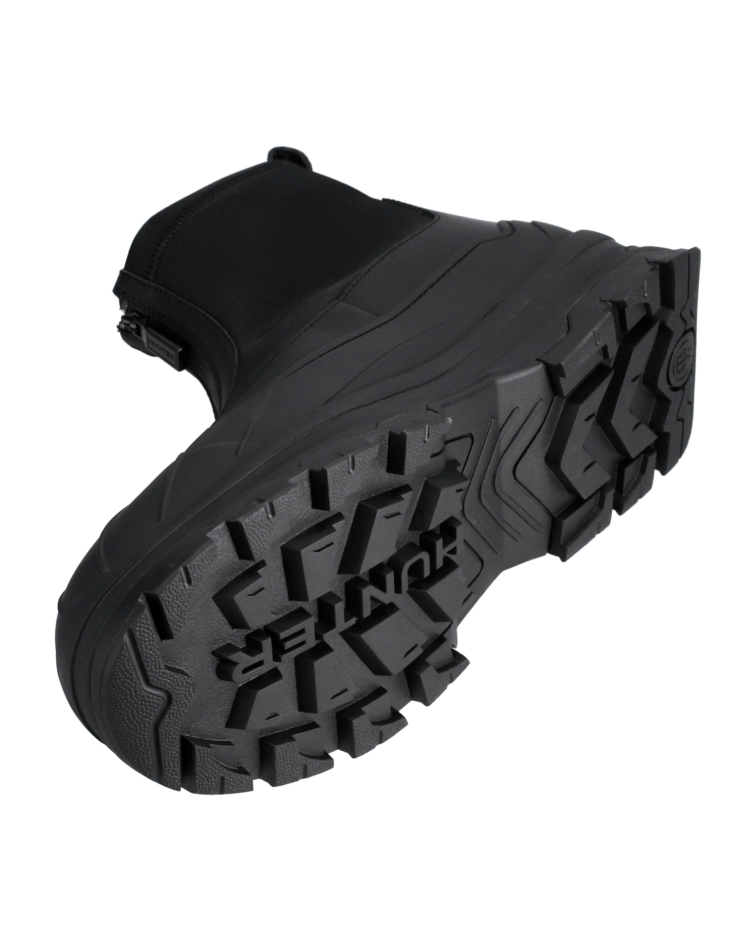 メンズ リファインド シティ エクスプローラー ジップ ブーツ - ブラック