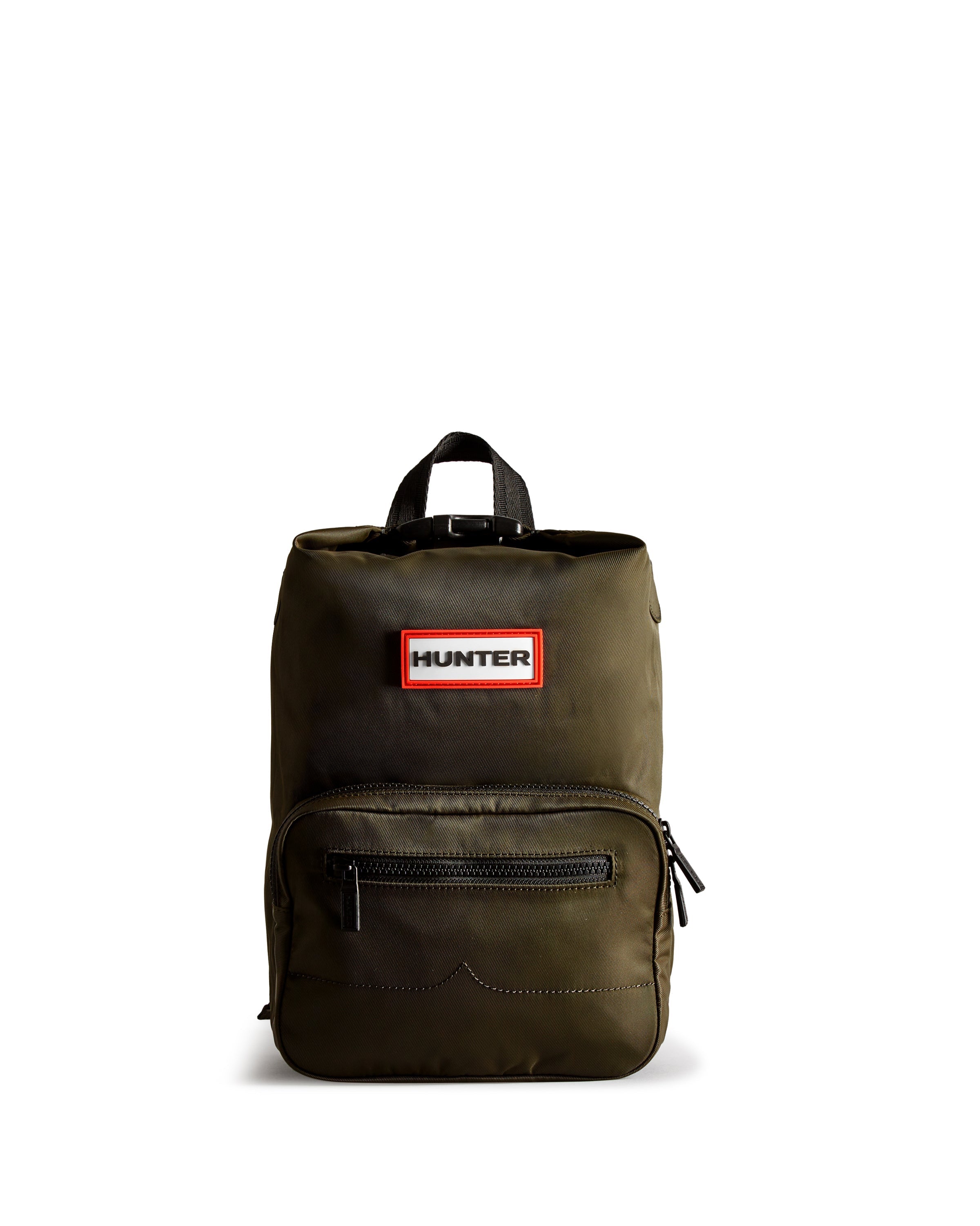 Mini Nylon Pioneer Top Clip Backpack - Dark Olive