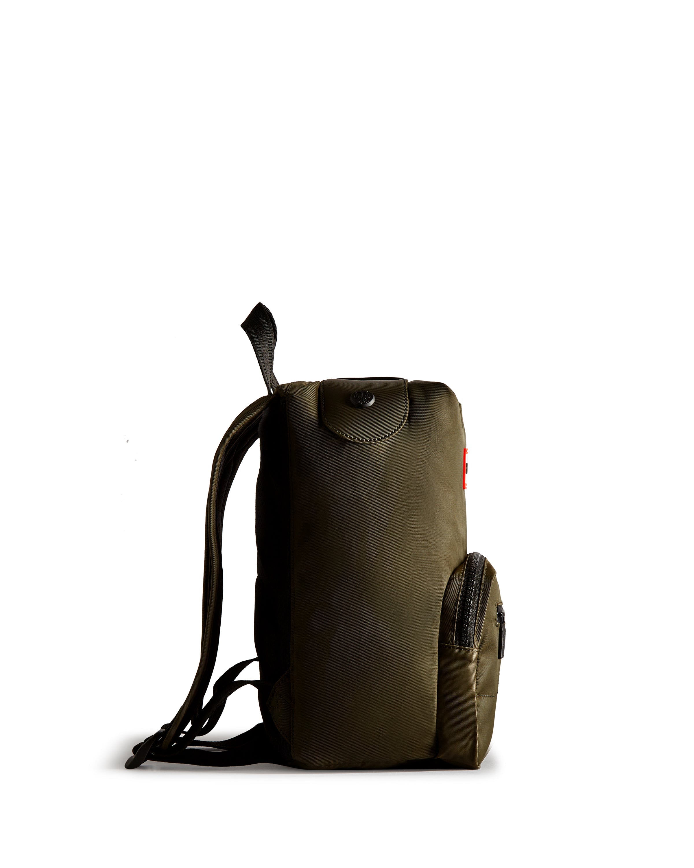 Mini Nylon Pioneer Top Clip Backpack - Dark Olive