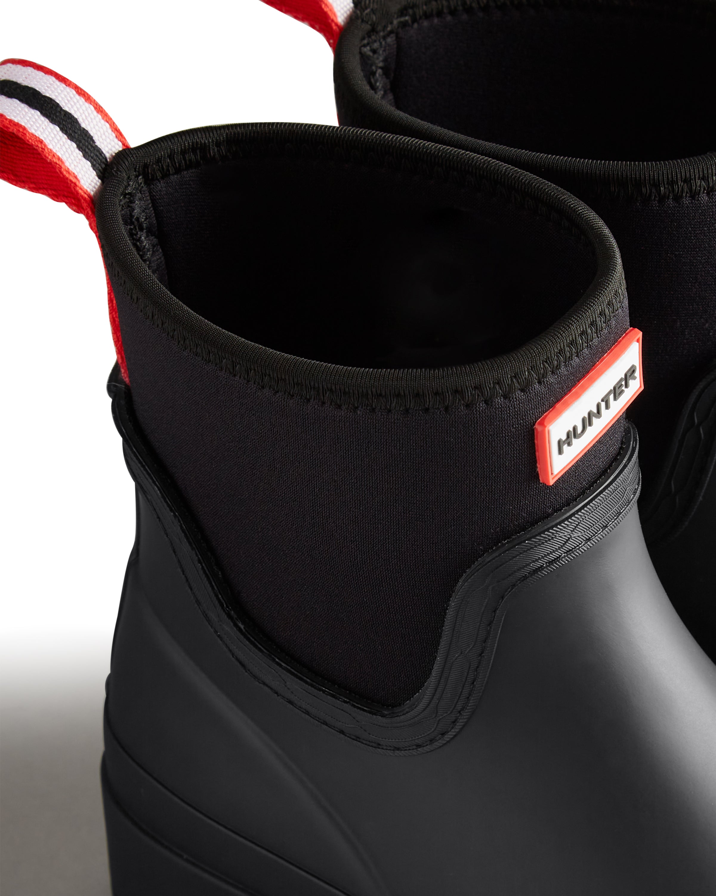 ユニセックス エッセンシャル ネオプレン ショート ブーツ - ブラック