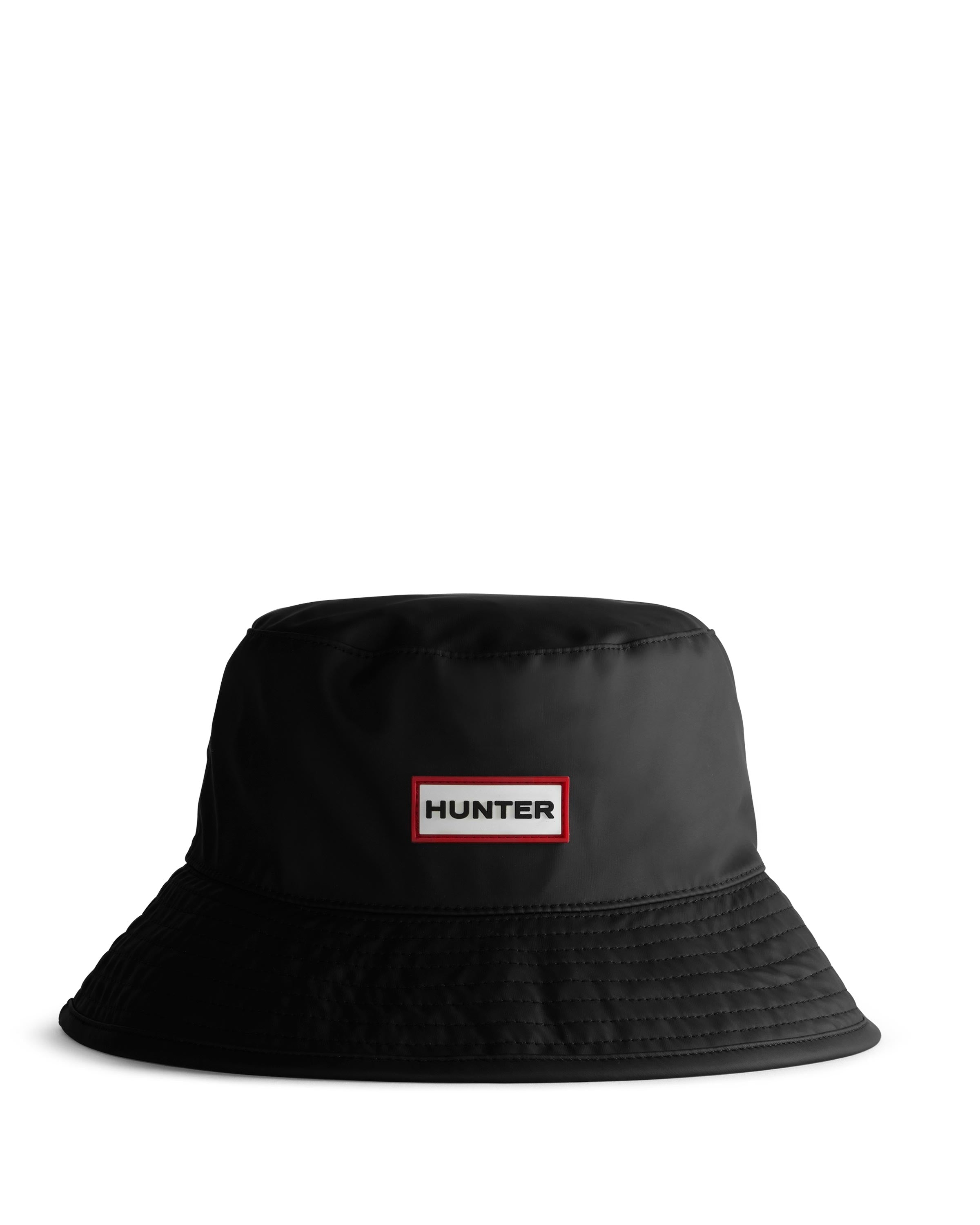 Rubberized Rain Bucket Hat - Black