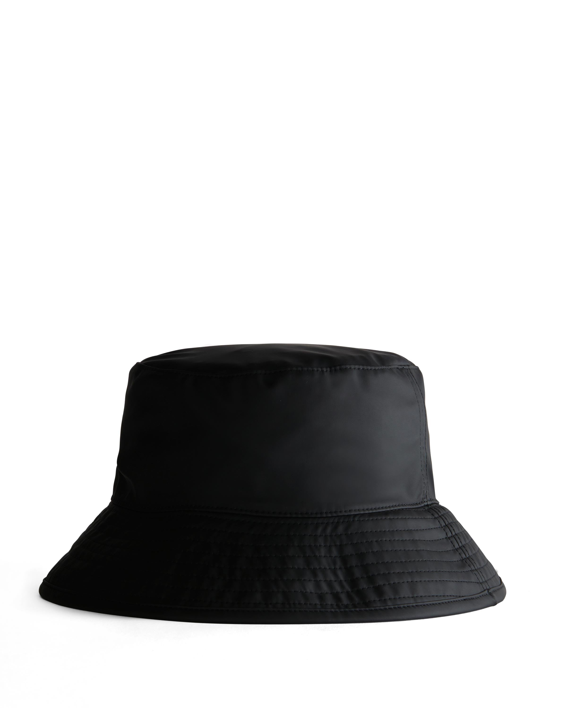 Rubberized Rain Bucket Hat - Black