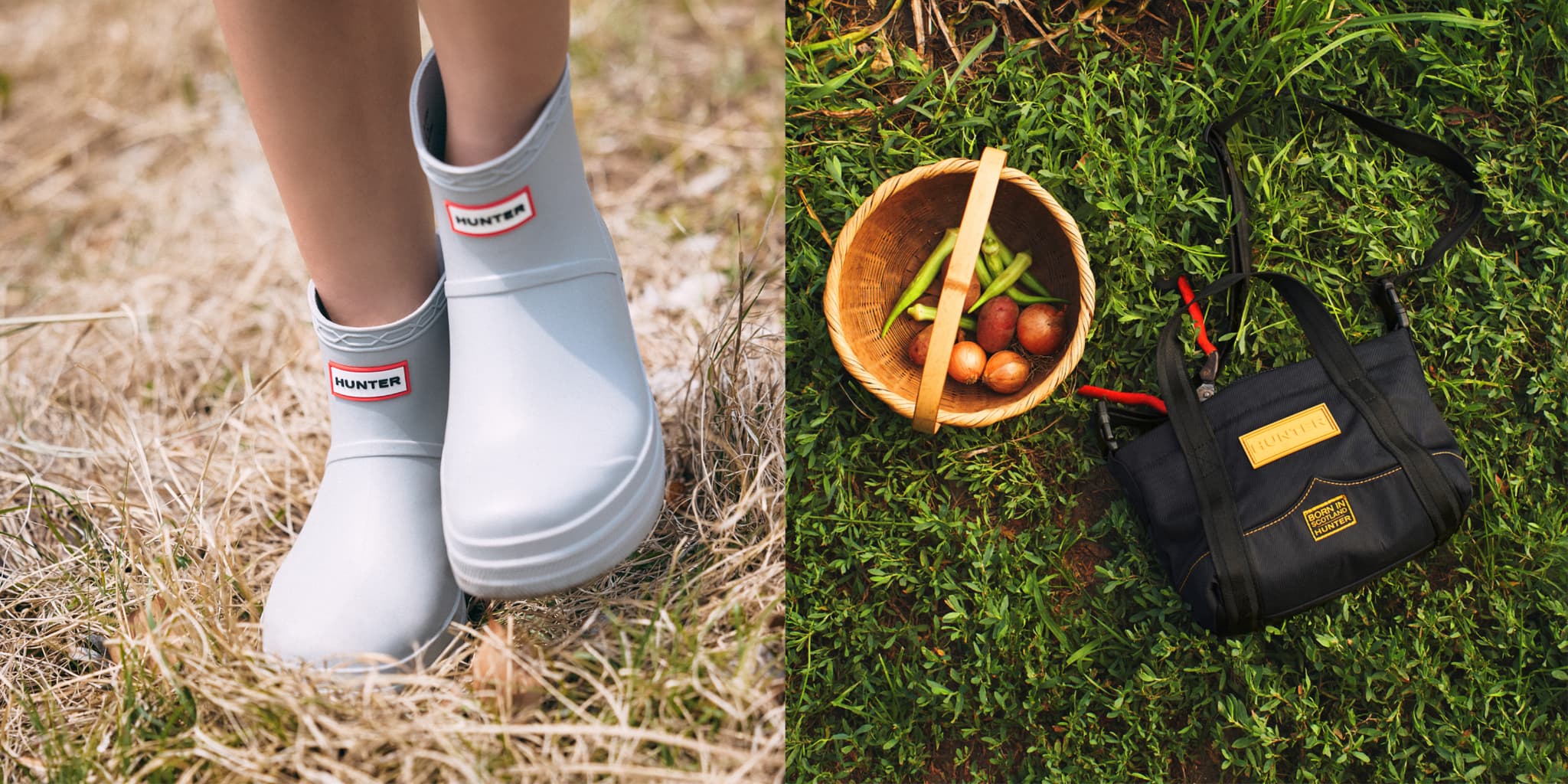 HUNTER ダークブルー 長靴 バックル付き 25cm Hunter Boots - ハンターブーツ公式オンラインストア