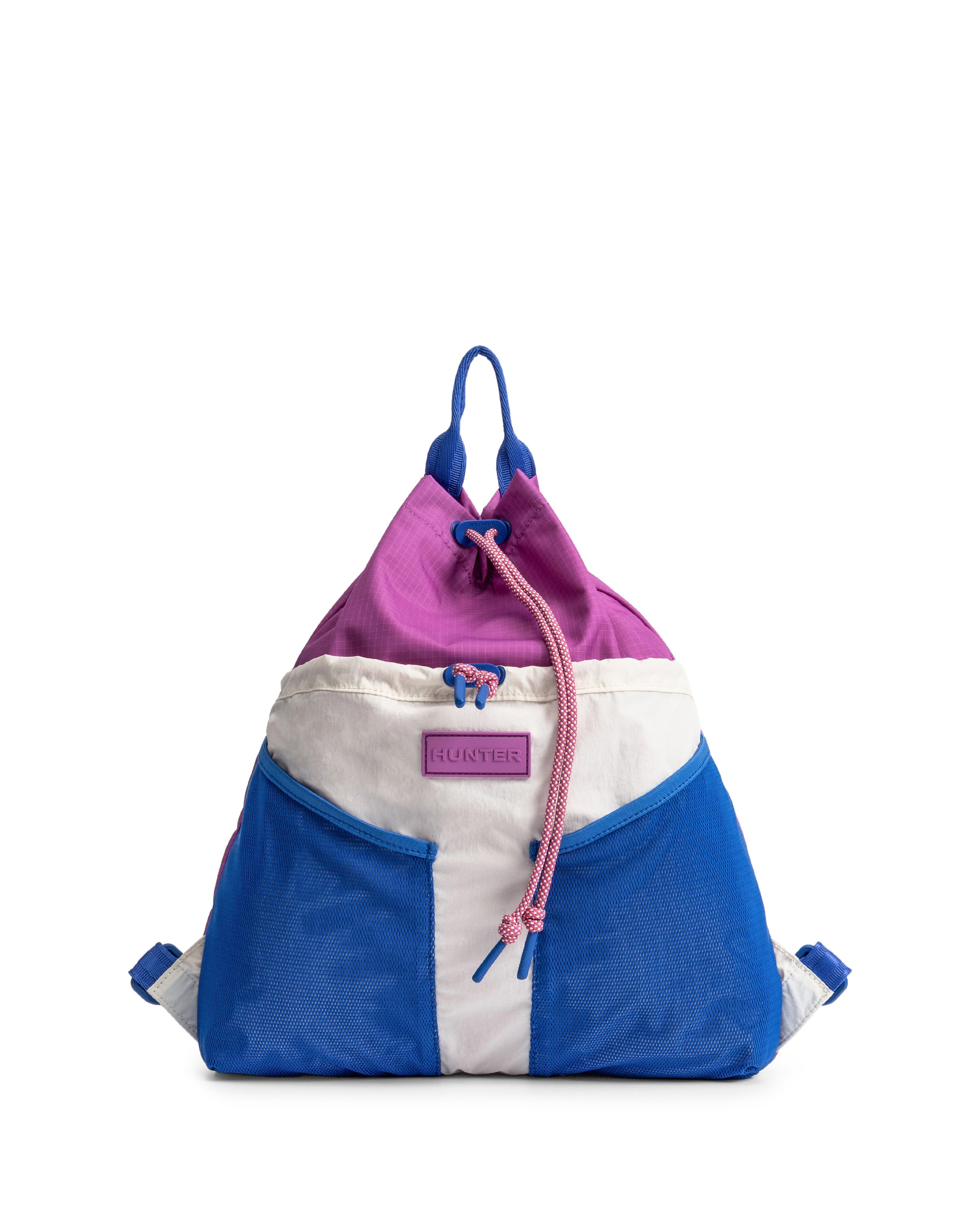 トラベル マルチファンクション パッカブル バックパック - クルーズブルー / ホワイトウィロー / エナジーフューシャ