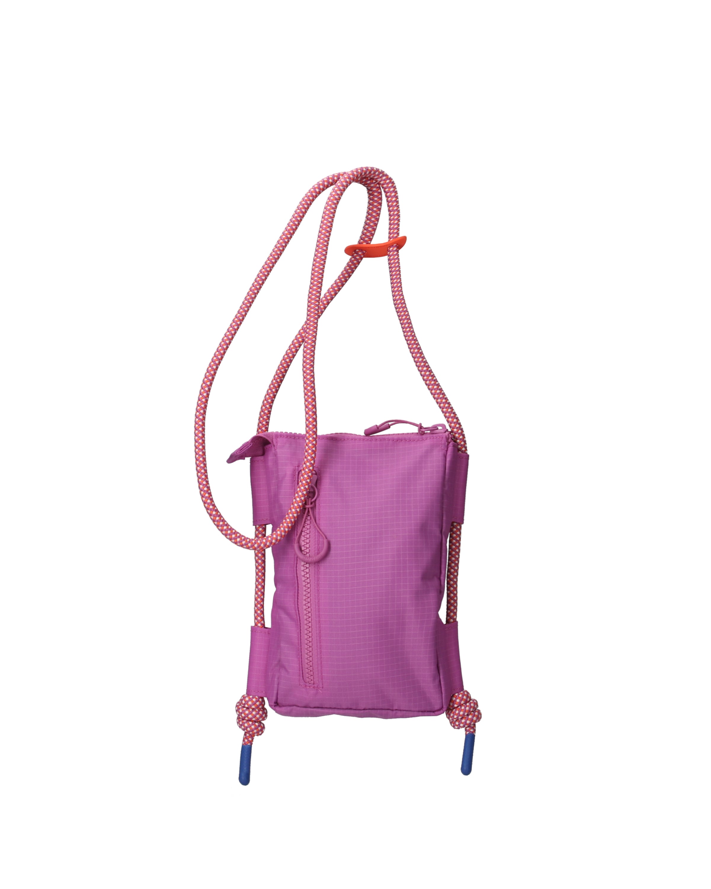 トラベル リップストップ リサイクル ナイロン フォンポーチ - エナジーフューシャ / エナジーレッド