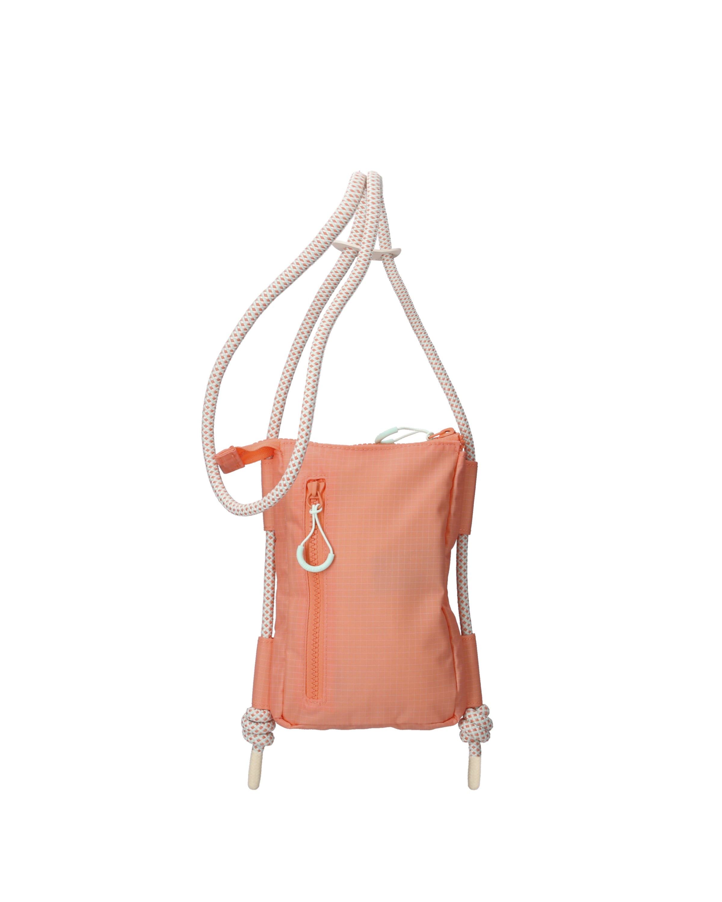 トラベル リップストップ リサイクル ナイロン フォンポーチ - グロウグレープフルーツ / グロウラグーン / ホワイトウィロー