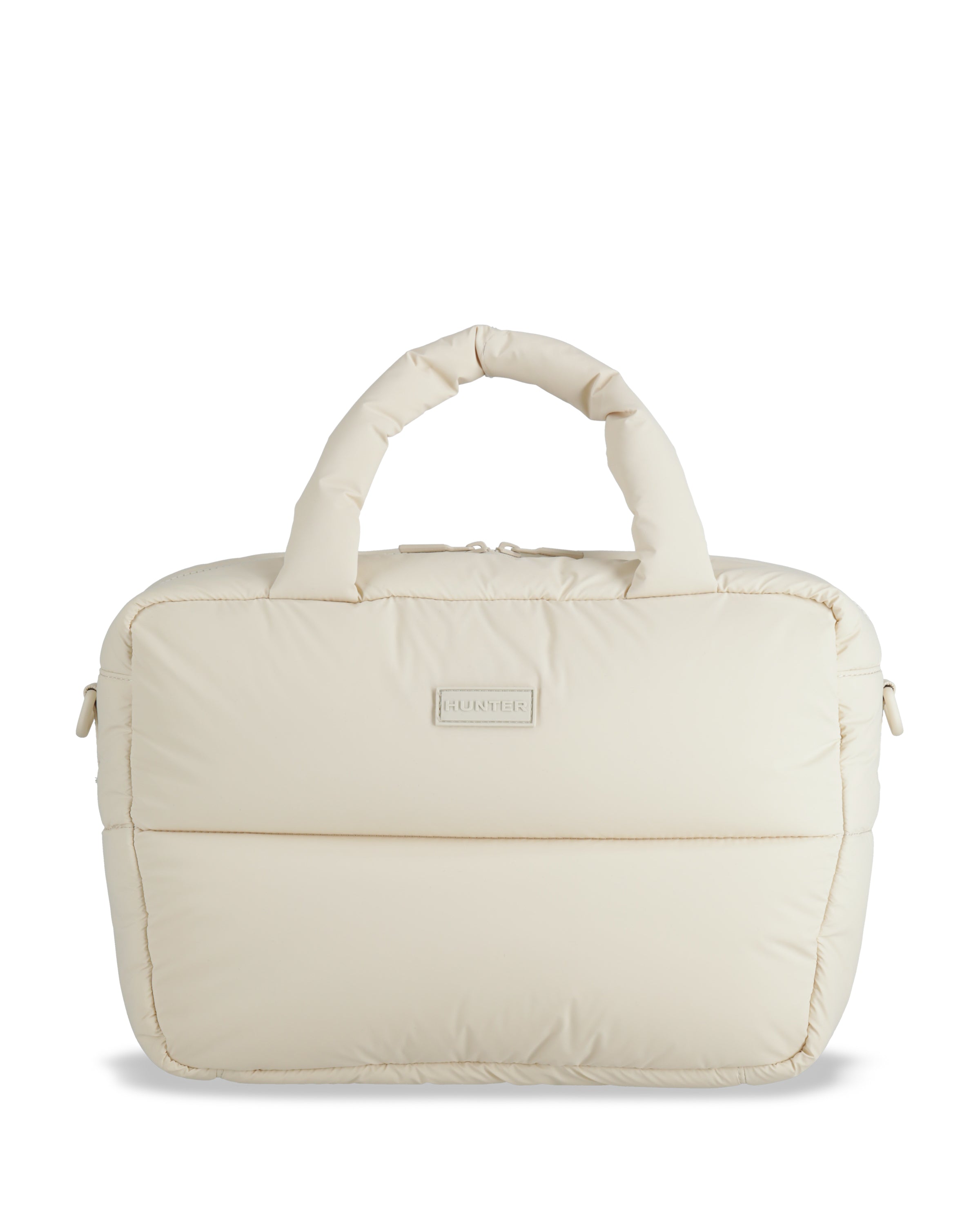 イントレピッド エクストラ パフド ラージ ボストン - キャンバスクリーム