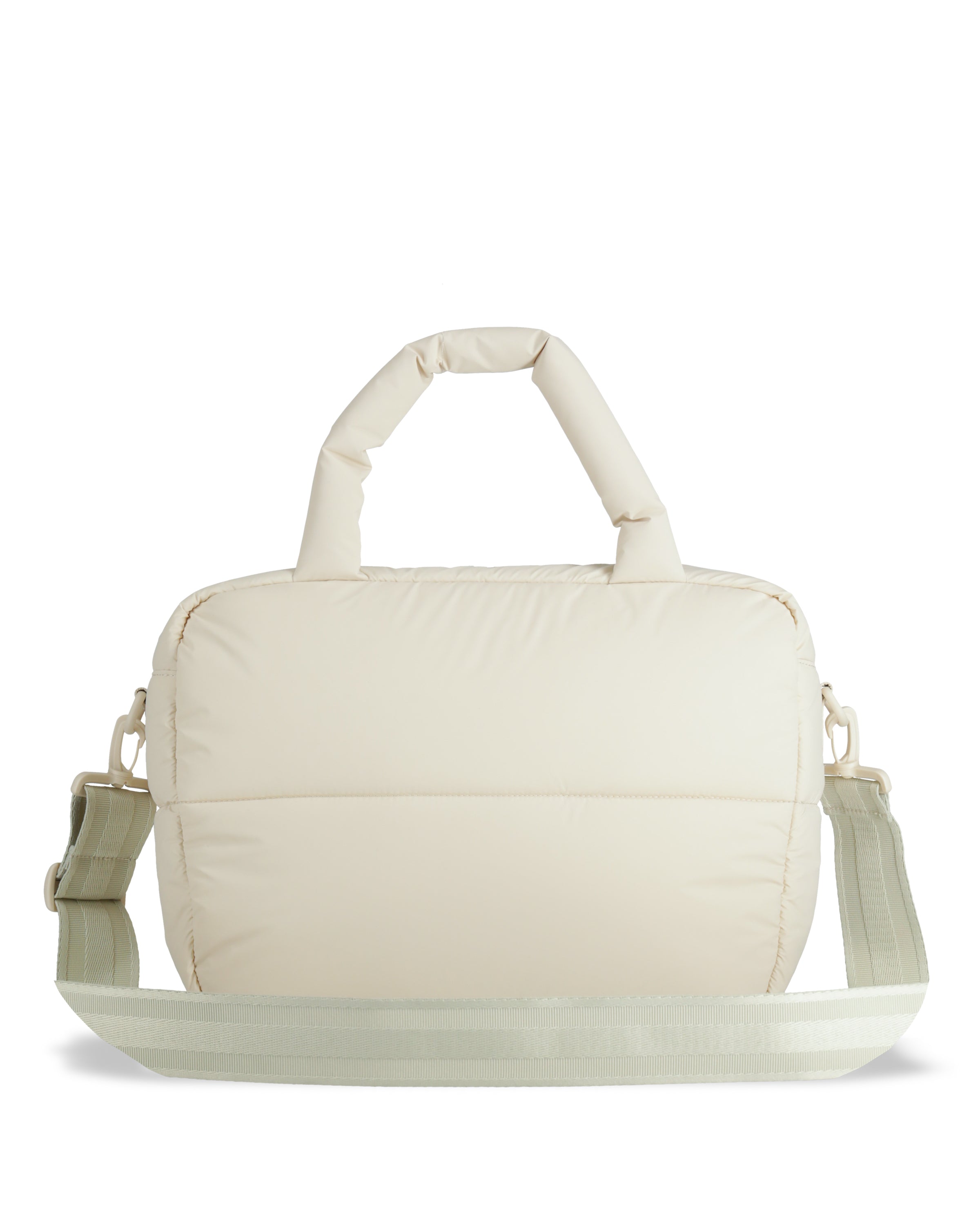 イントレピッド エクストラ パフド ラージ ボストン - キャンバスクリーム