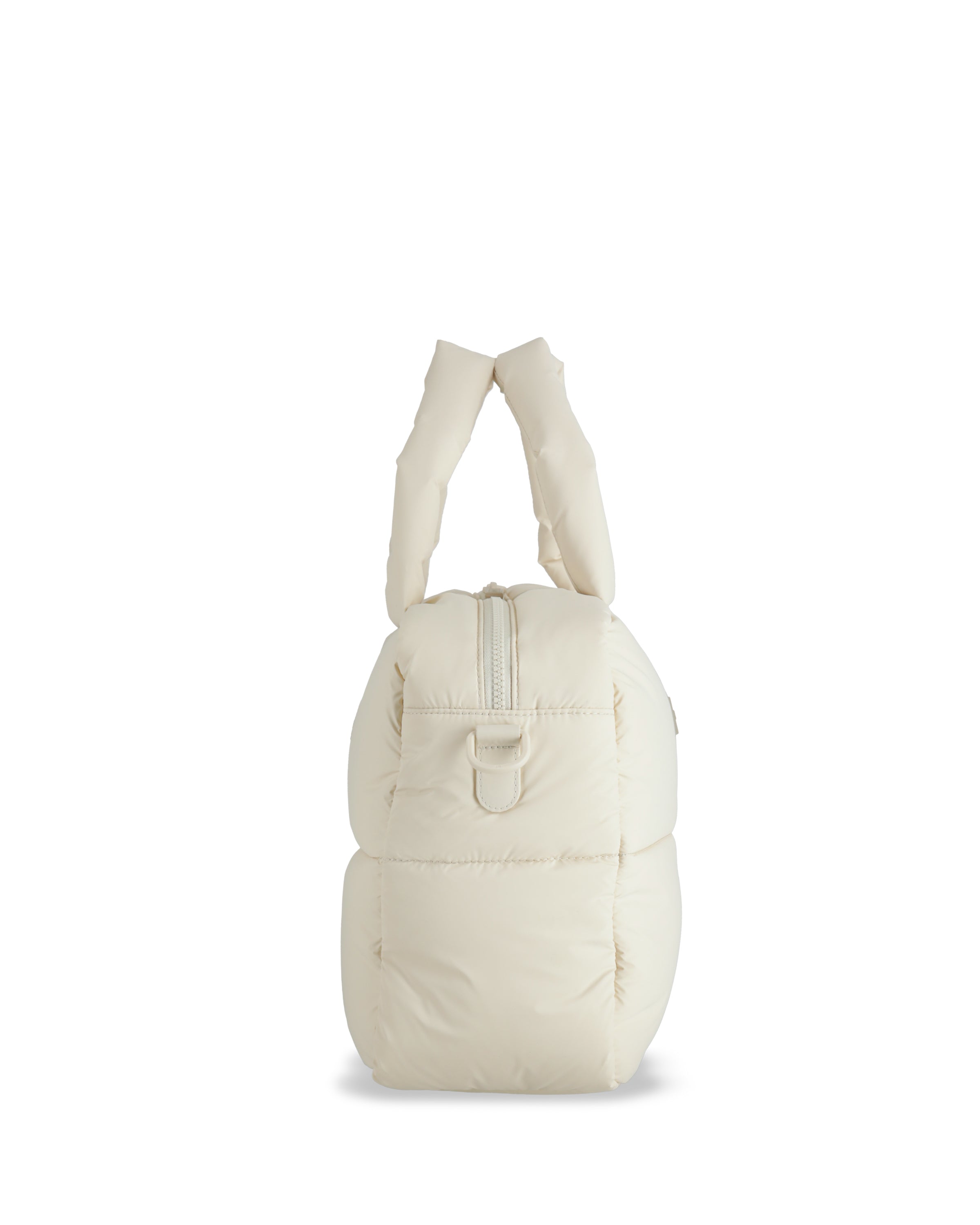 イントレピッド エクストラ パフド ラージ ボストン - キャンバスクリーム