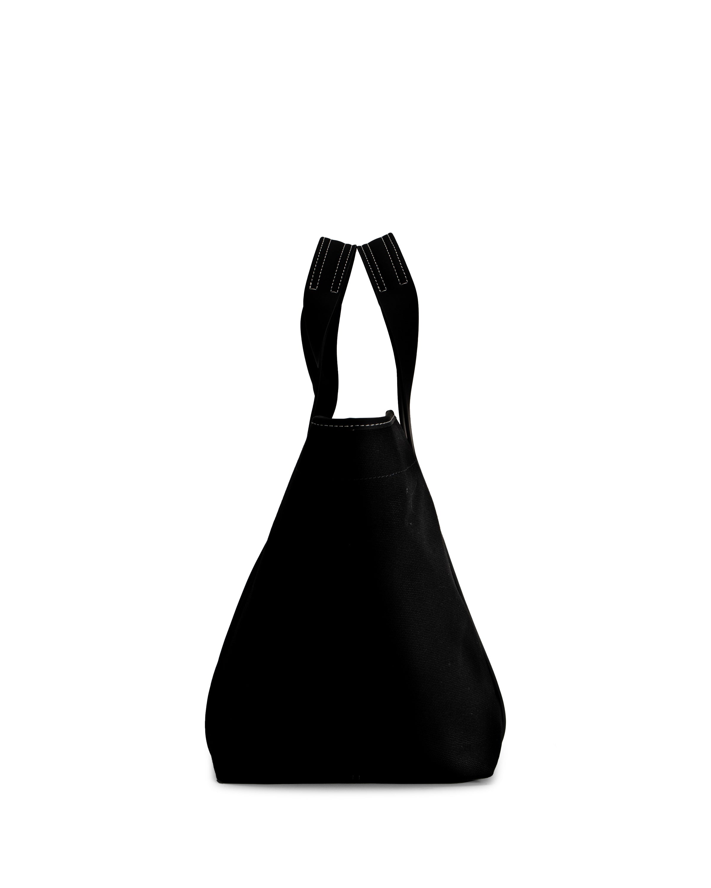 Refined Stitch Canvas Tote Bag - Black