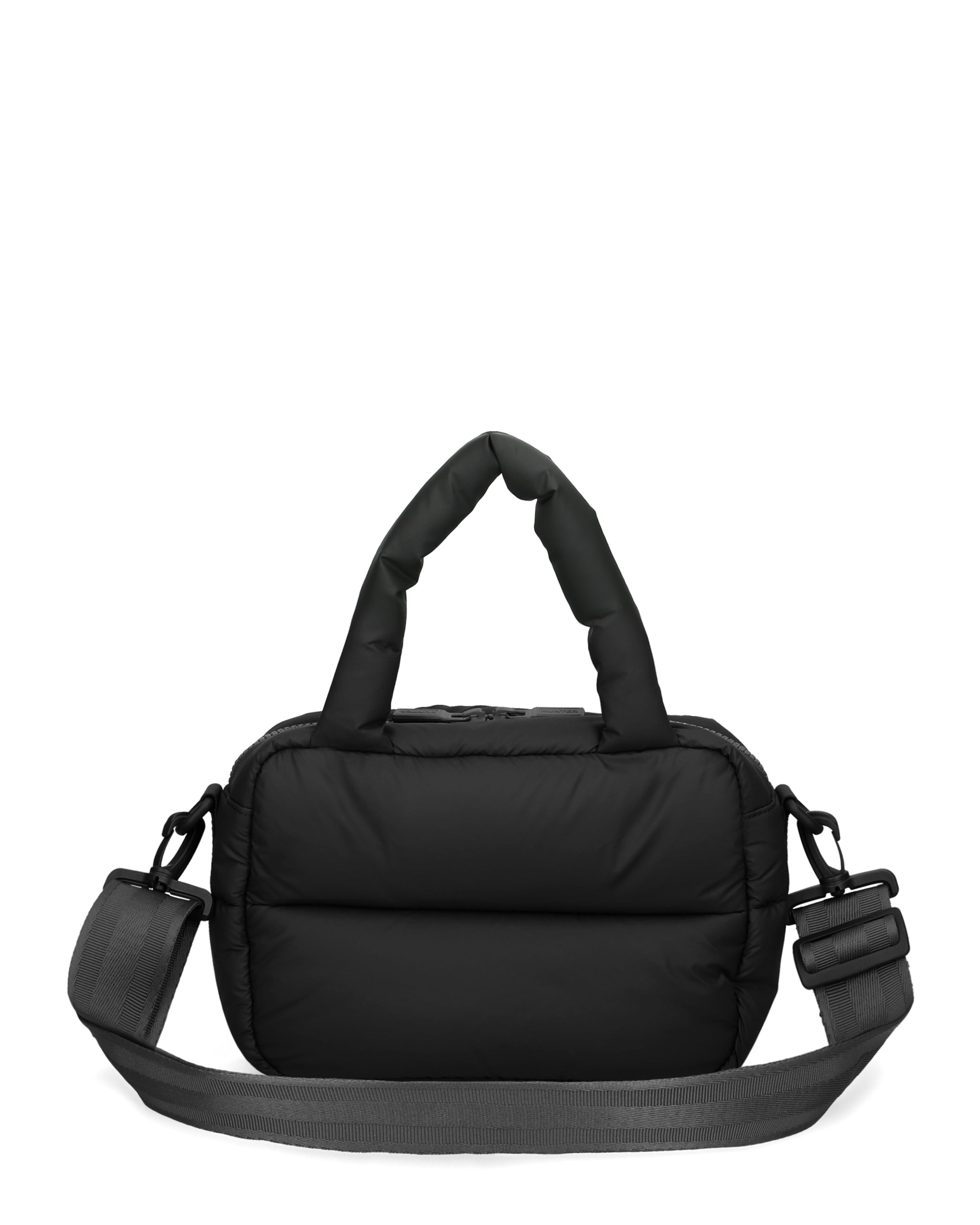 イントレピッド エクストラ パフド ミニ ボストン - ブラック