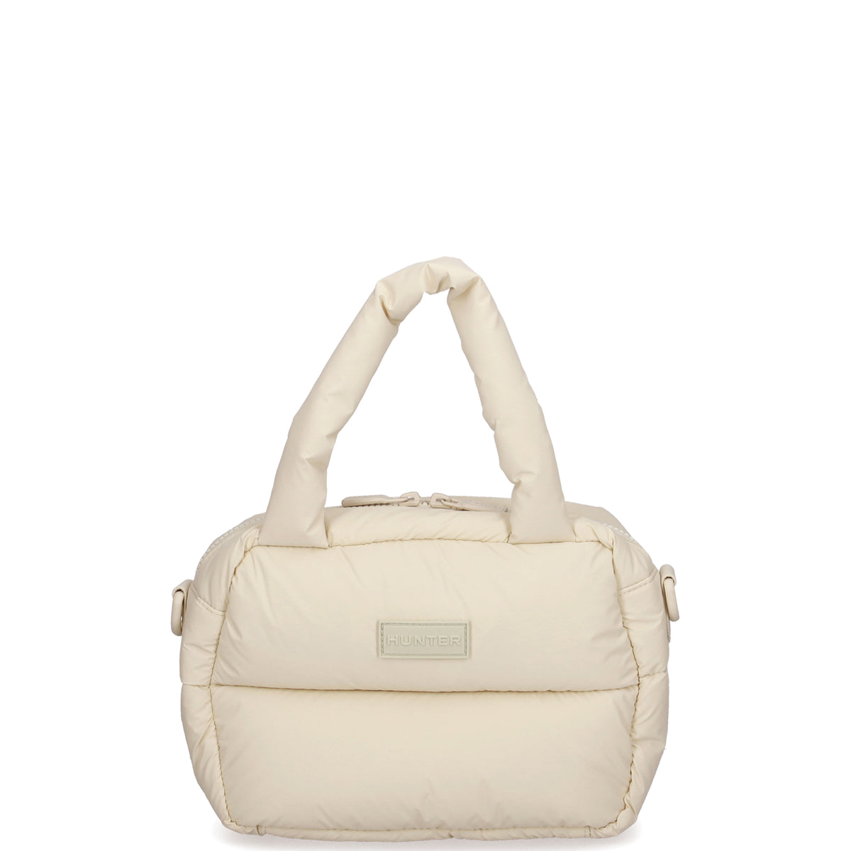 イントレピッド エクストラ パフド ミニ ボストン - キャンバスクリーム