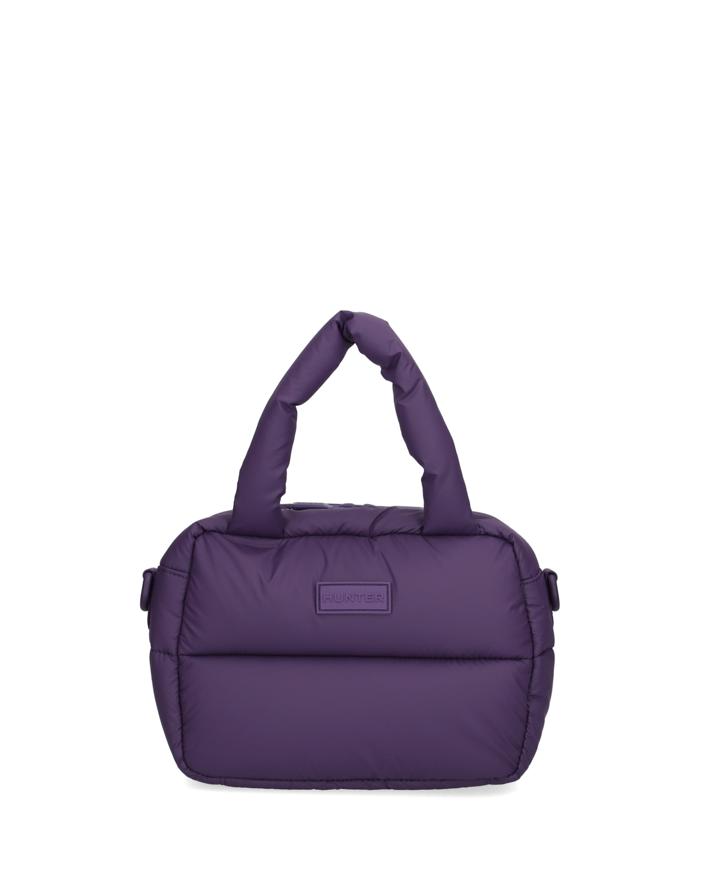 イントレピッド エクストラ パフド ミニ ボストン - リッチパープル