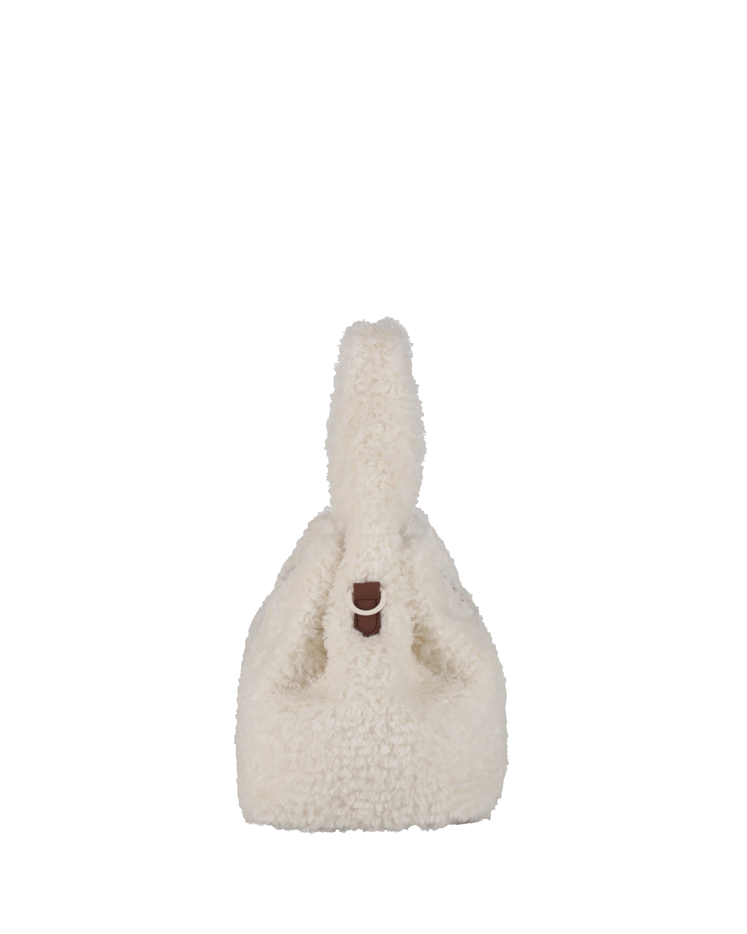 ブークレ ミディアム トート - ナチュラル