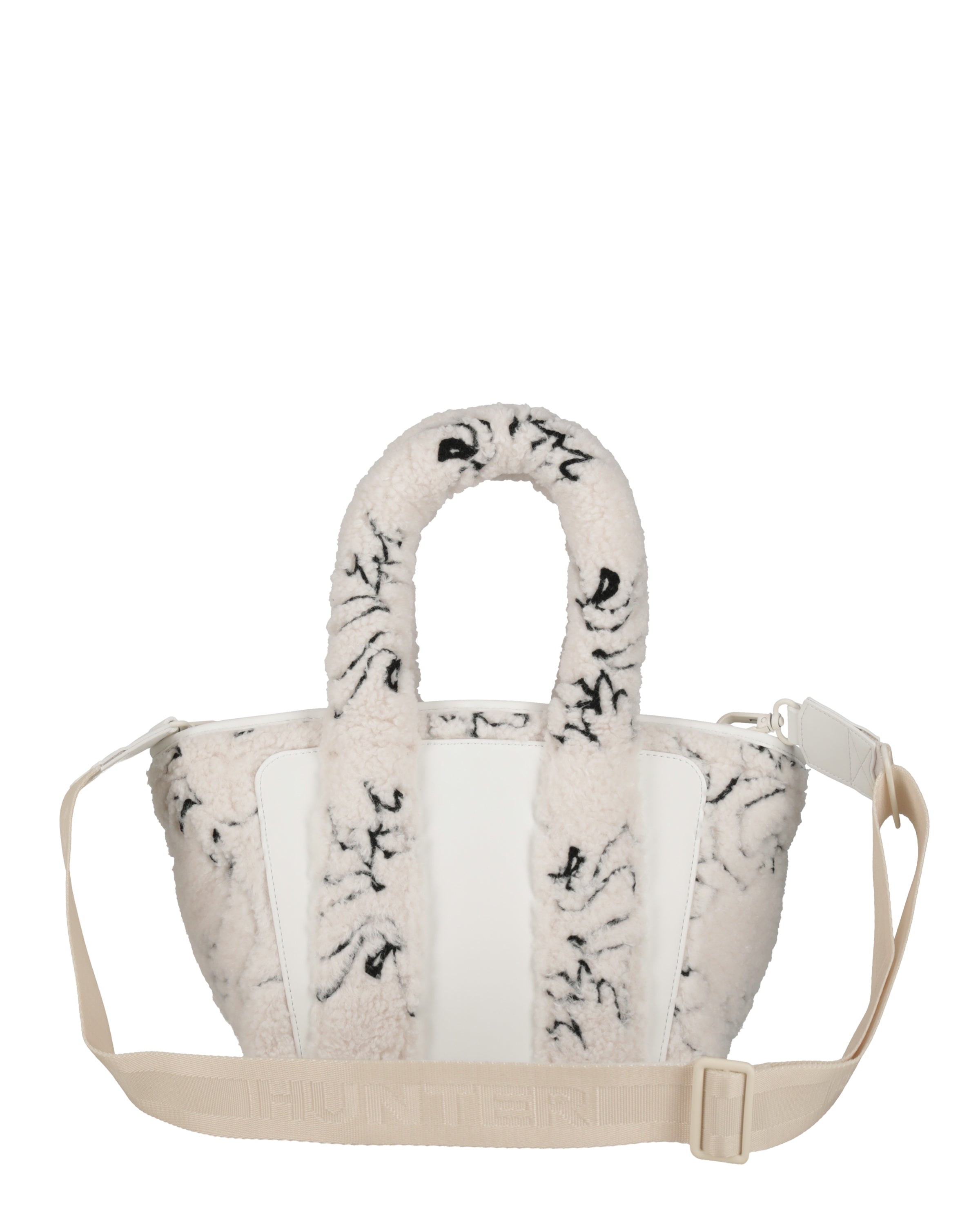 ウィンター カプセル ブークレ ミニ トート - ホワイトウィロー / ブラック