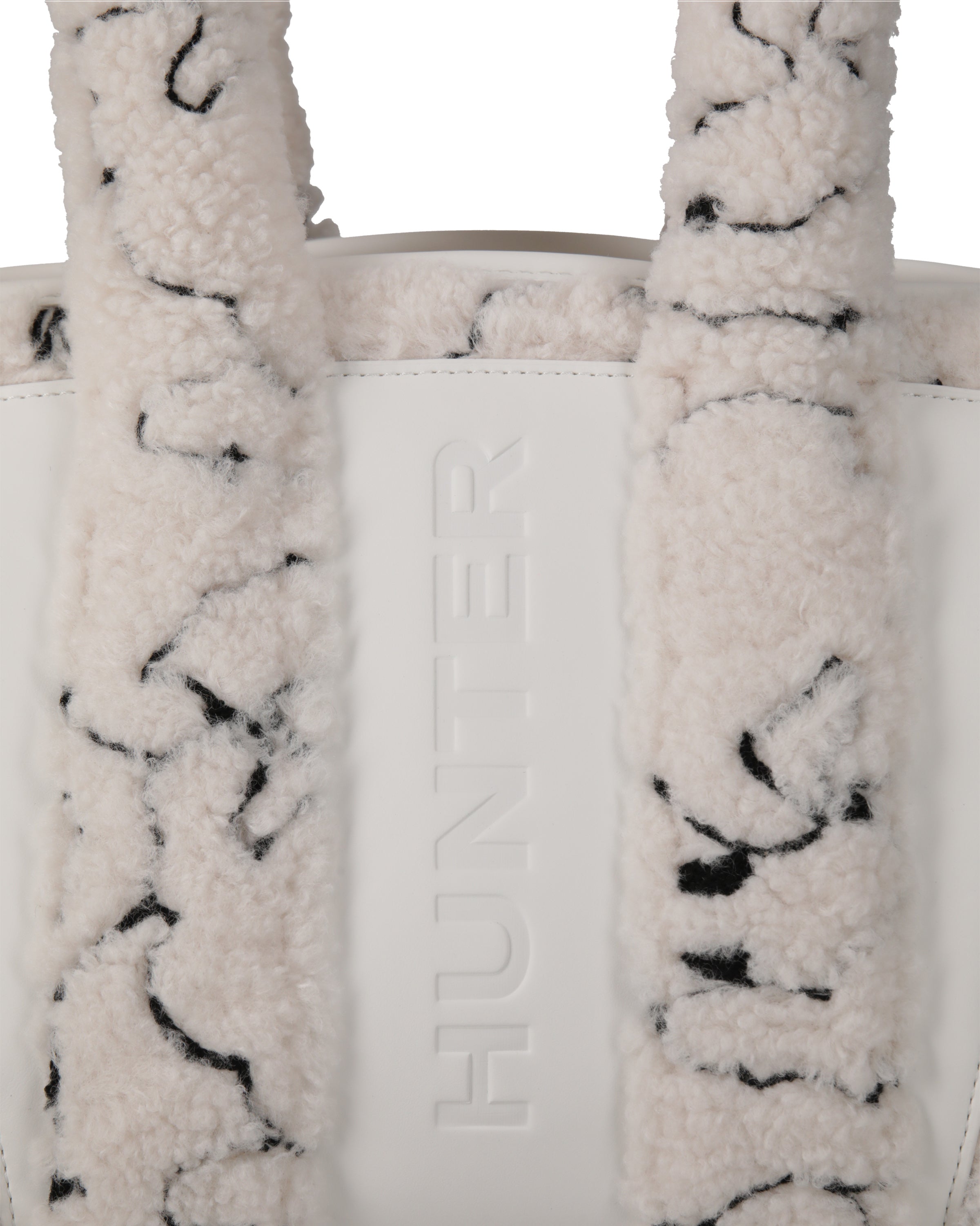 ウィンター カプセル ブークレ ミニ トート - ホワイトウィロー / ブラック