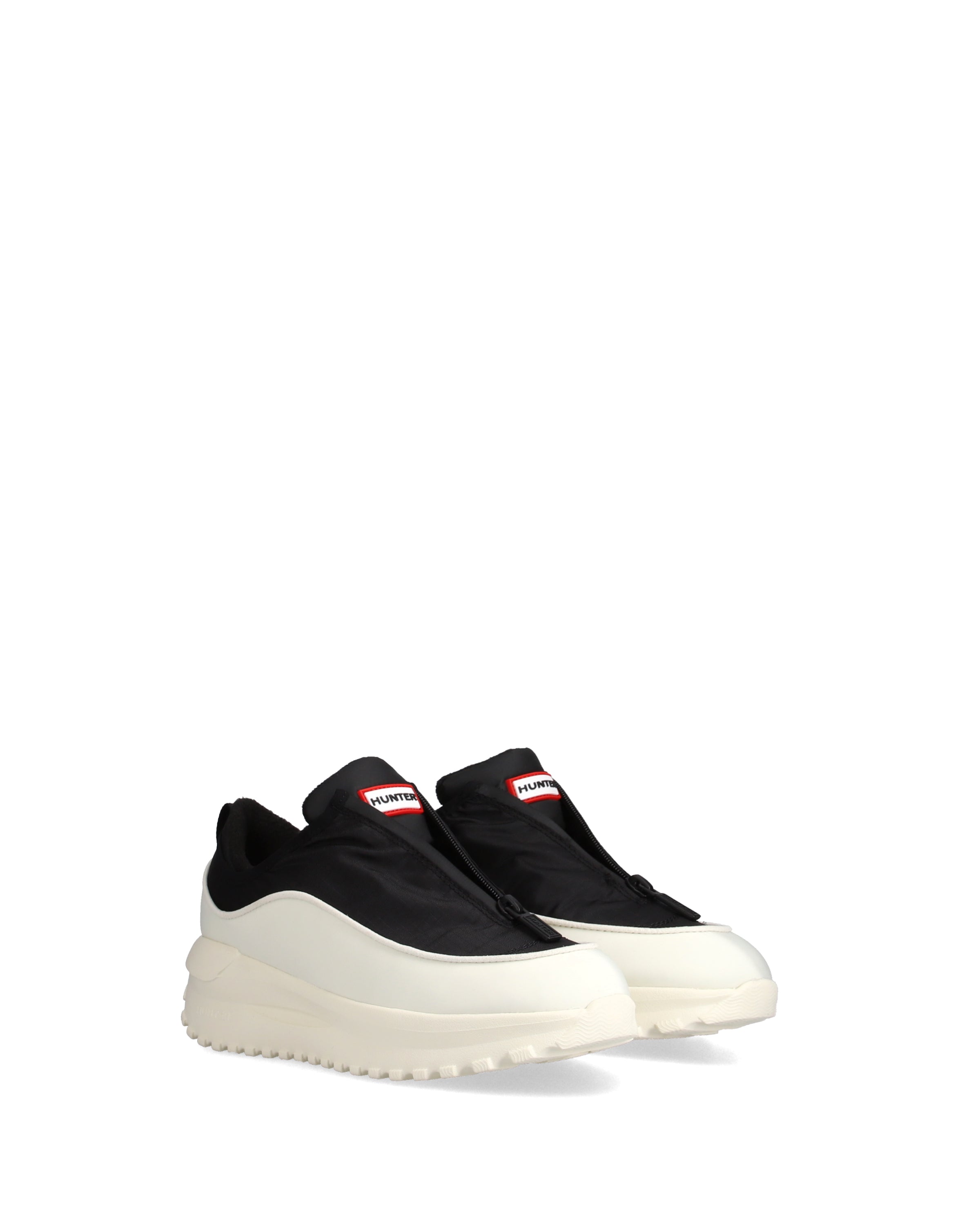 ユニセックス トラベル フロー ジップ トレーナー - ブラック / シェイ