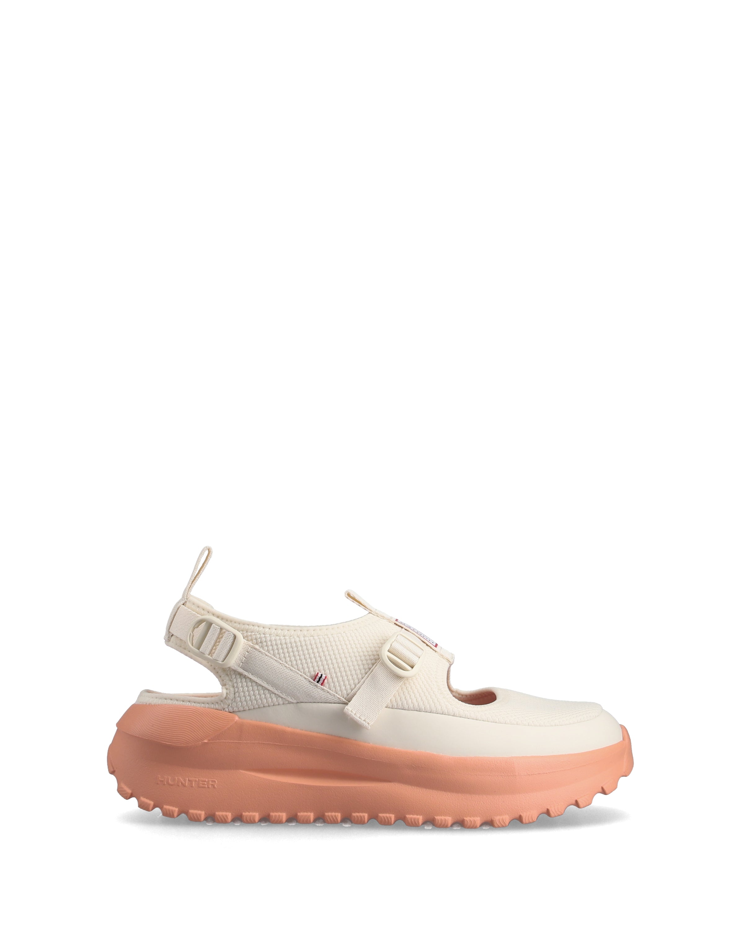 ユニセックス トラベル フロー サンダル - ホワイトウィロー / グロウグレープフルーツ