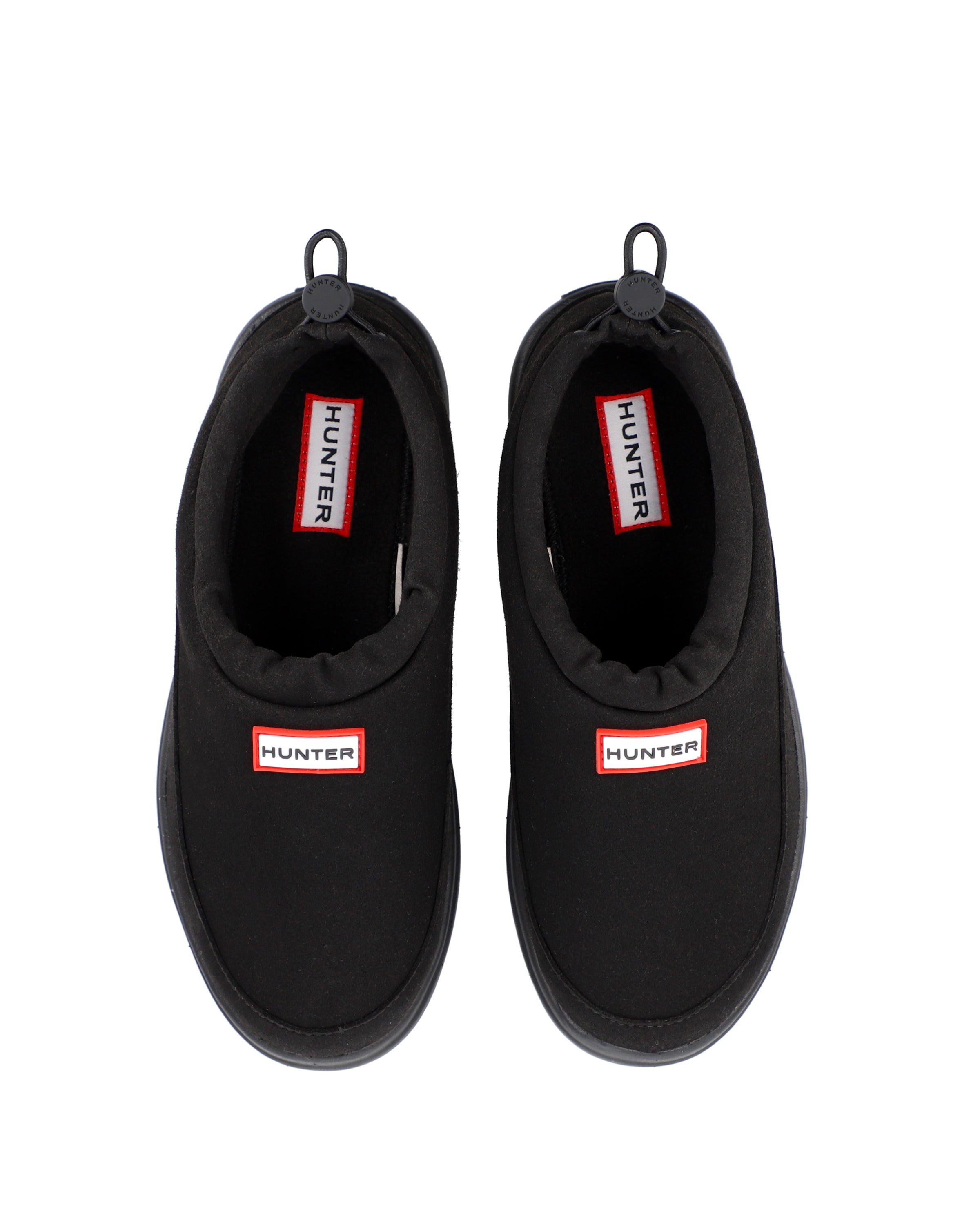 HUNTER ブラック スリッポン HUNTER スニーカー レディース WFF3100WWU ハンター WOMENS IN