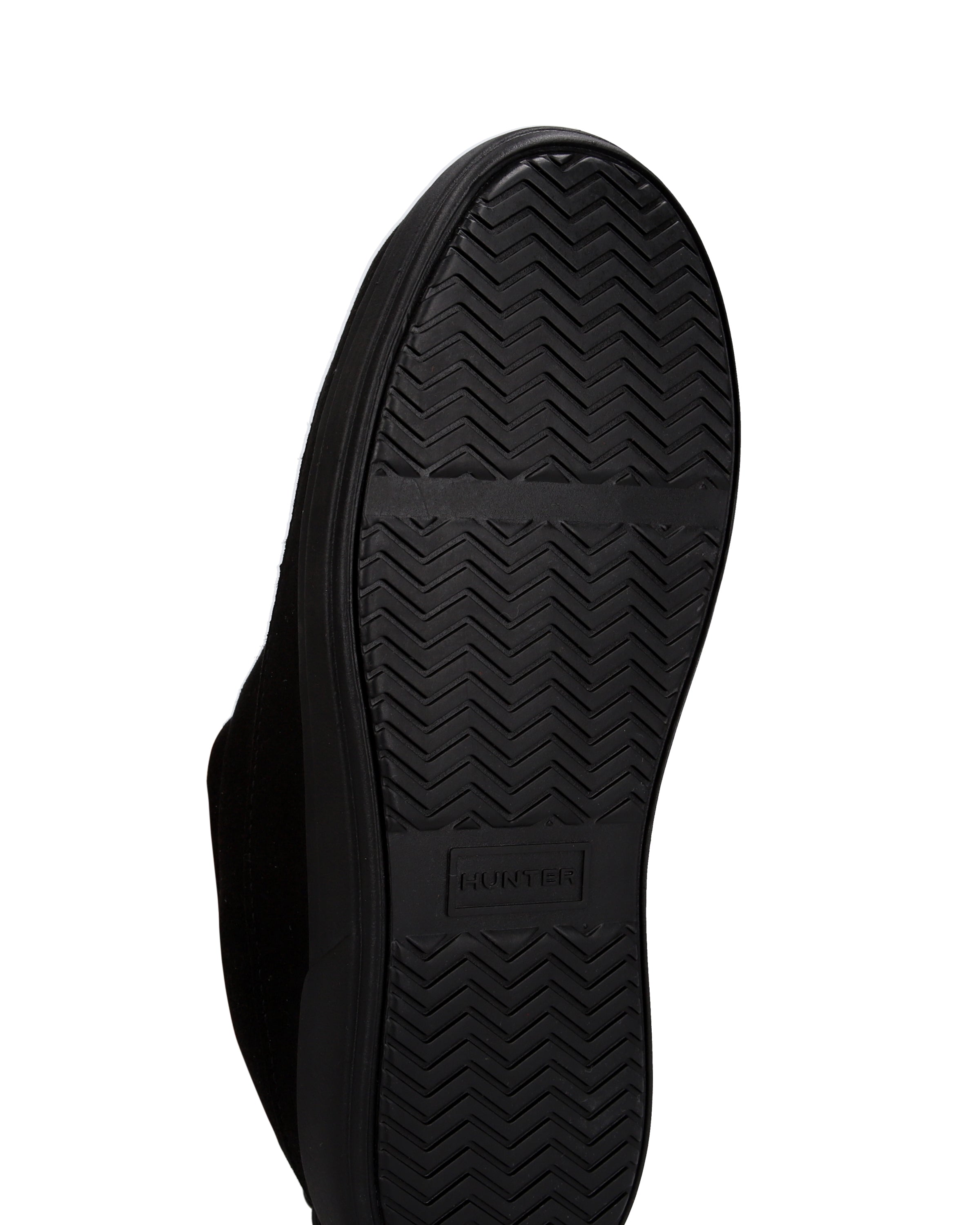 ユニセックス イン/アウト ビーガン スエード スリッパ - ブラック