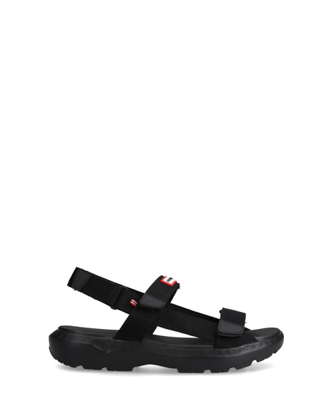 美品✨ 慈雨 ストラップ サンダル 23.5 jiu ストラップセンソユニコ 黒 ユニセックス イージー ウェビング ストラップ サンダル - ブラック
