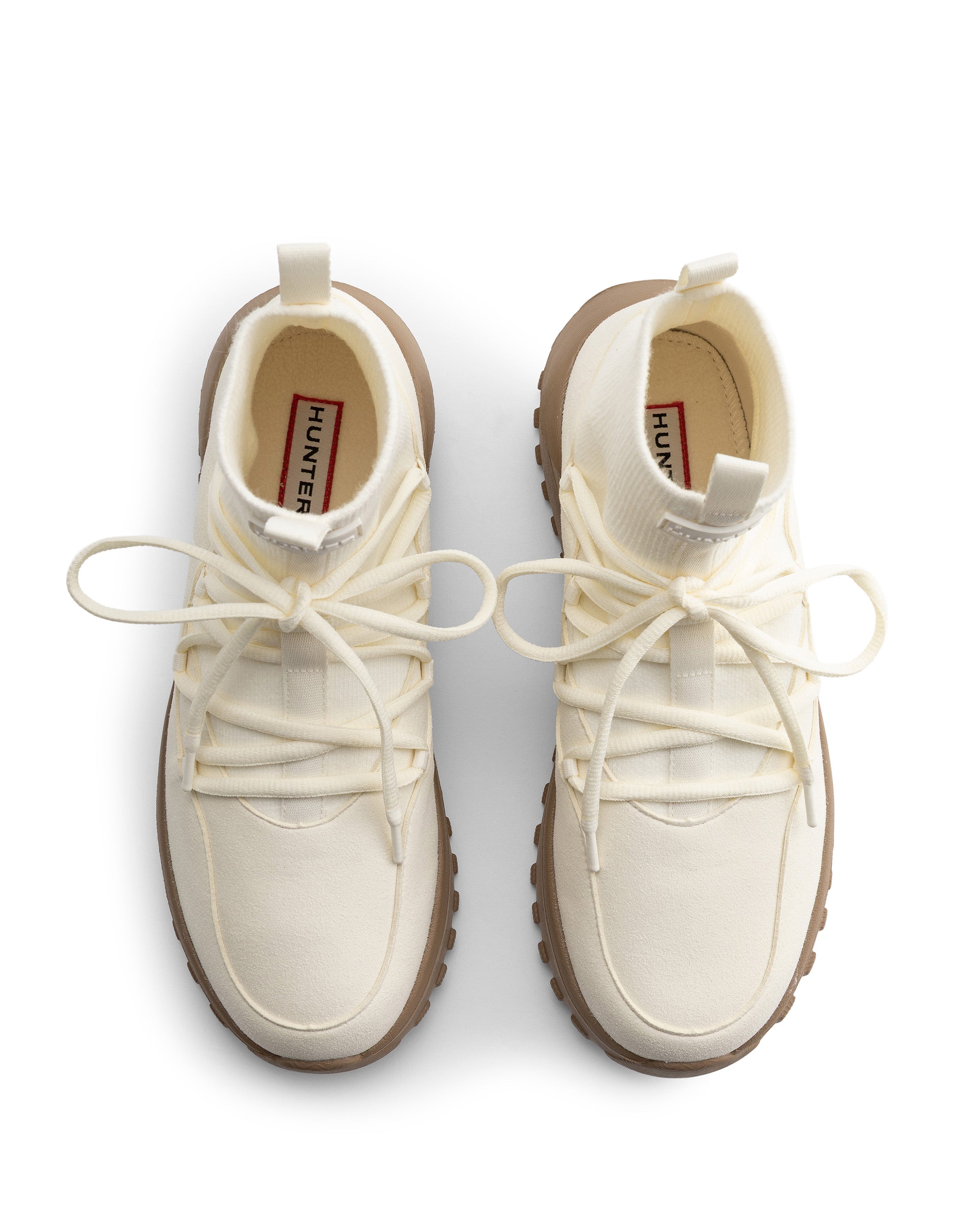 ユニセックス トラベル フロー ビーガン スエード ニット レース