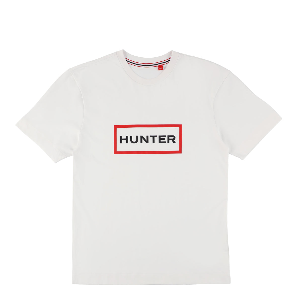 ユニセックス ハンター ロゴ ティーシャツ - ホワイト