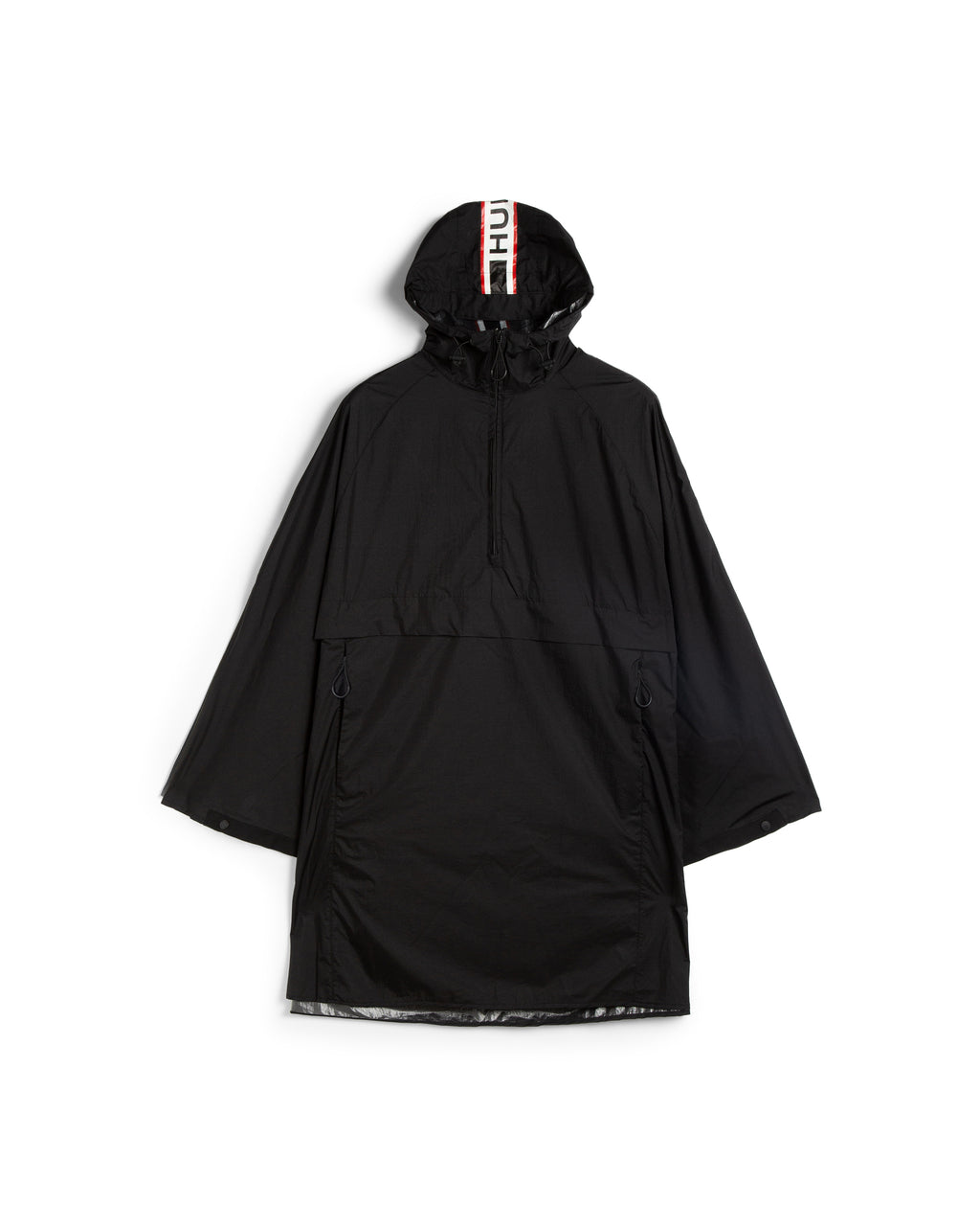 DKNY パッカブルレインコート 突っ走っ ユニセックス ブラック アウトドア