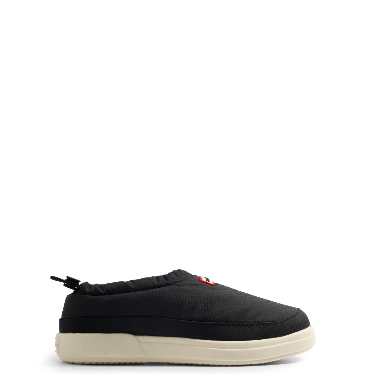 【SALE】 ハンター HUNTER WFF3100WWU（レディース）  レディース イン/アウト スリップ オン スリッパ （カラー：ブラック / シェイデッドホワイト ） サボ ラバーソール 室内履き キャンプシューズ「靴」 WFF3100WWU-BDI-