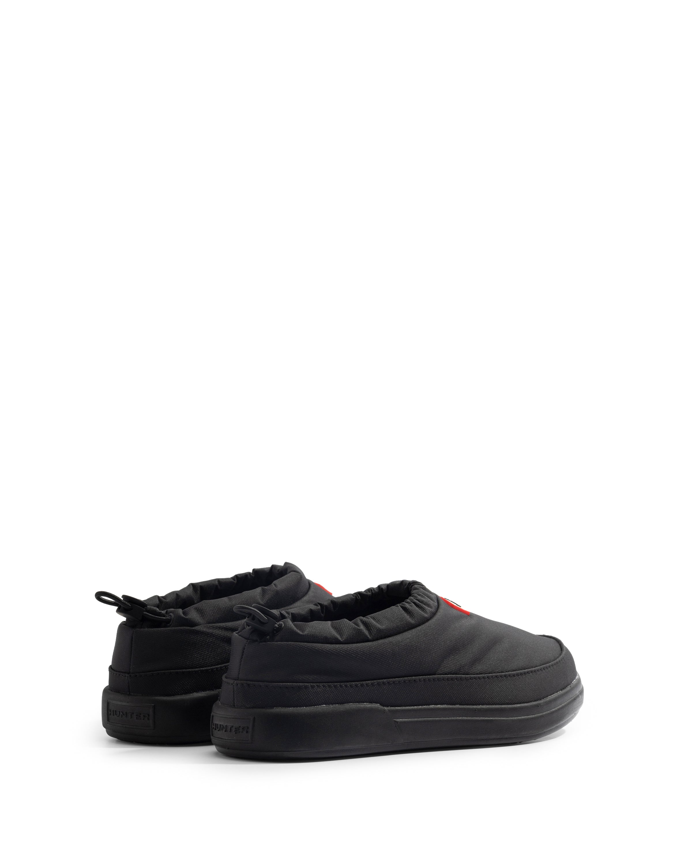 レディース イン/アウト スリップ オン スリッパ - ブラック