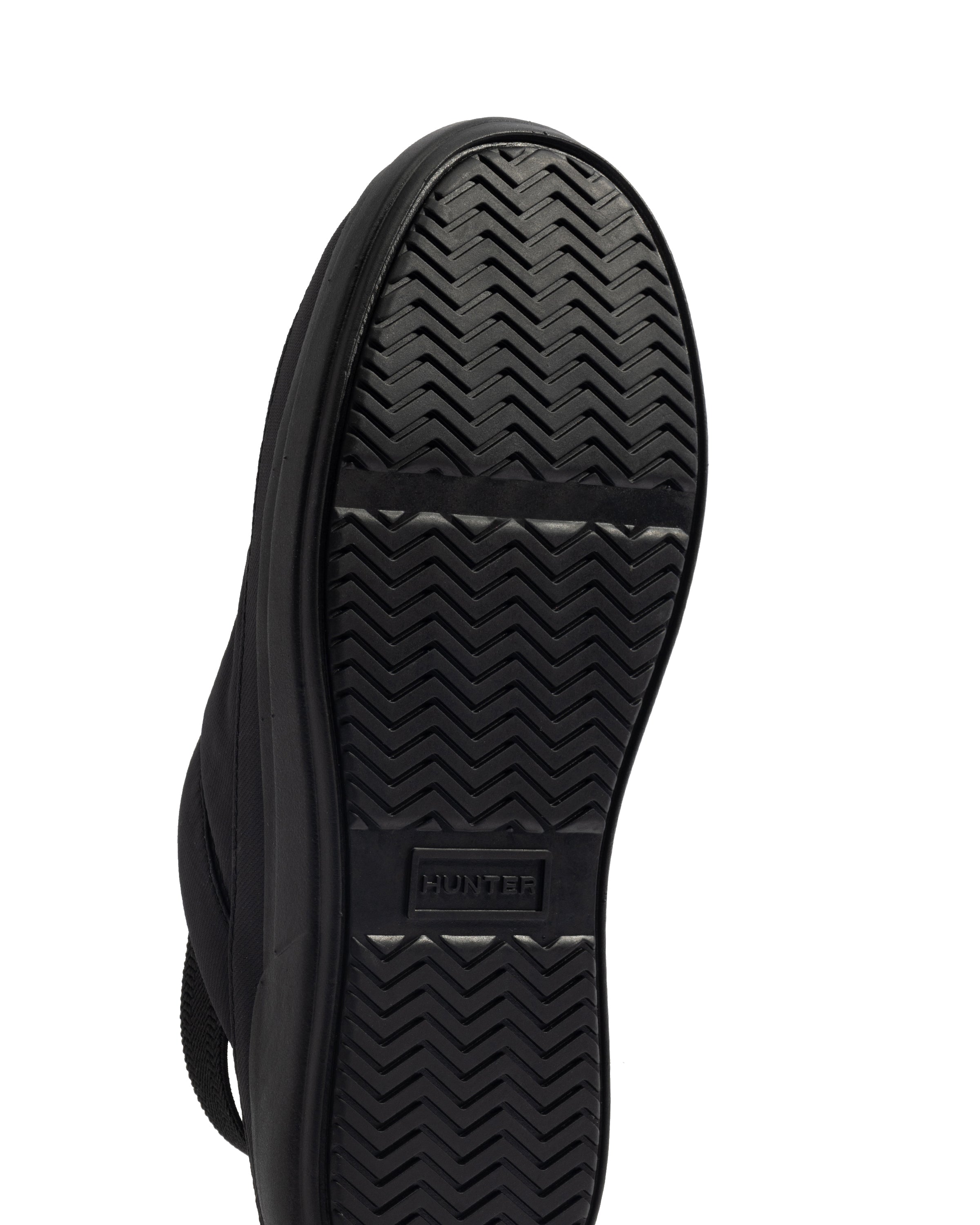 レディース イン/アウト ヒール ストラップ スリッパ - ブラック