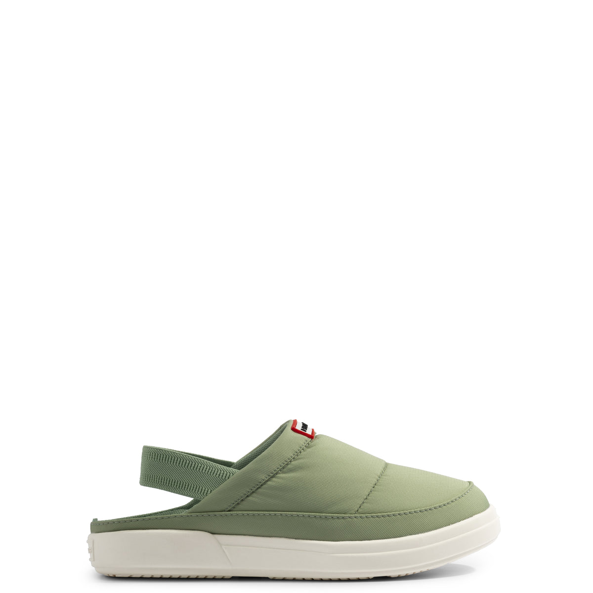 レディース イン/アウト ヒール ストラップ スリッパ - グラムグリーン