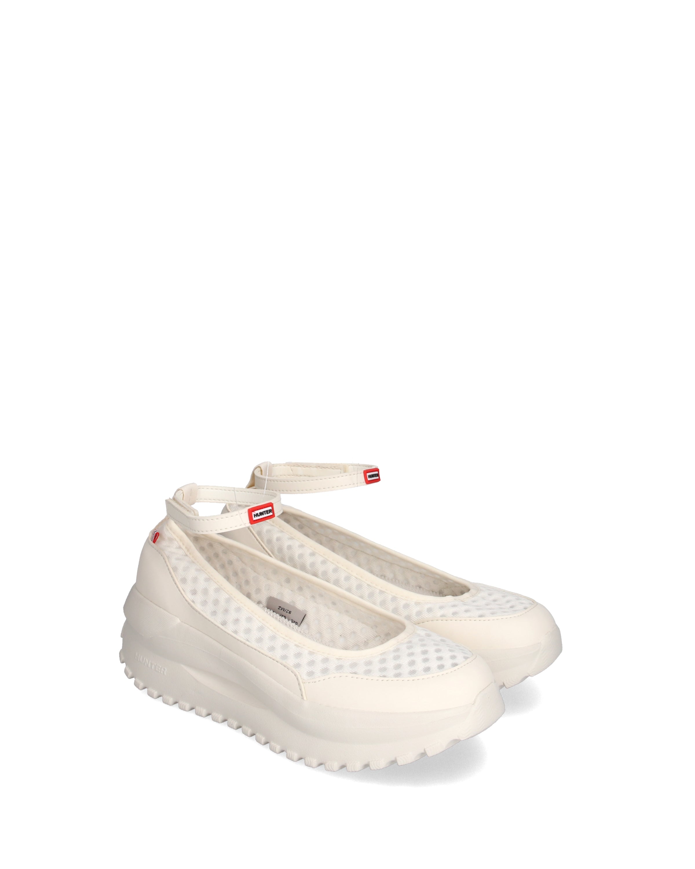 レディース トラベル フロー メッシュ バレリーナ - ホワイトウィロー