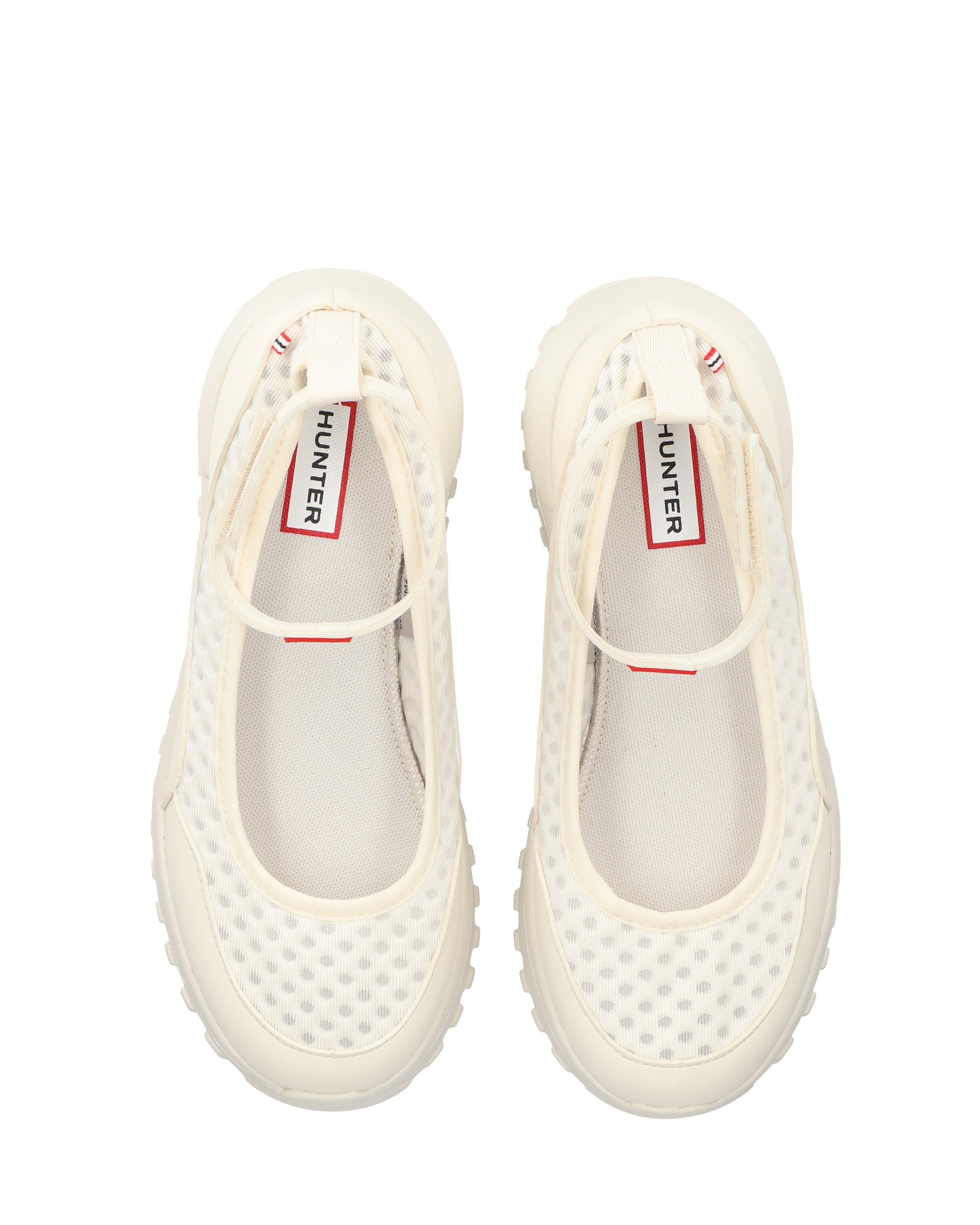 レディース トラベル フロー メッシュ バレリーナ - ホワイトウィロー