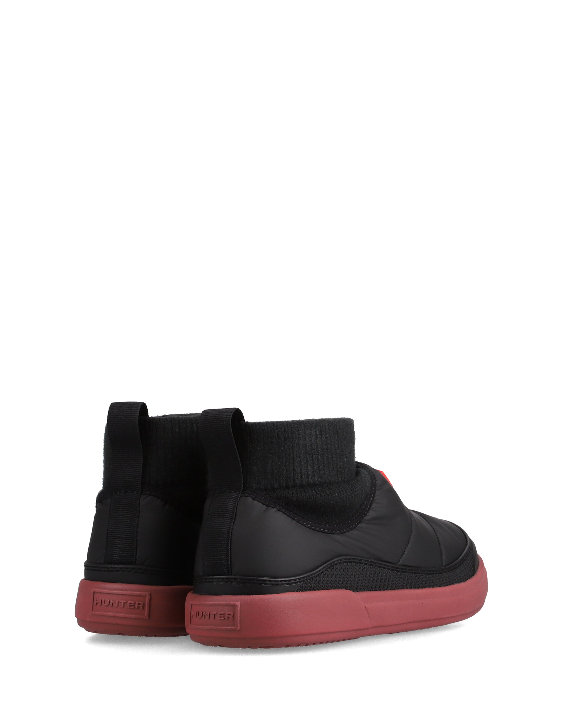 レディース イン/アウト パファー ニッテッド カフ ブーツ - ブラック レディース イン/アウト パファー ニッテッド カフ ブーツ - ブラック