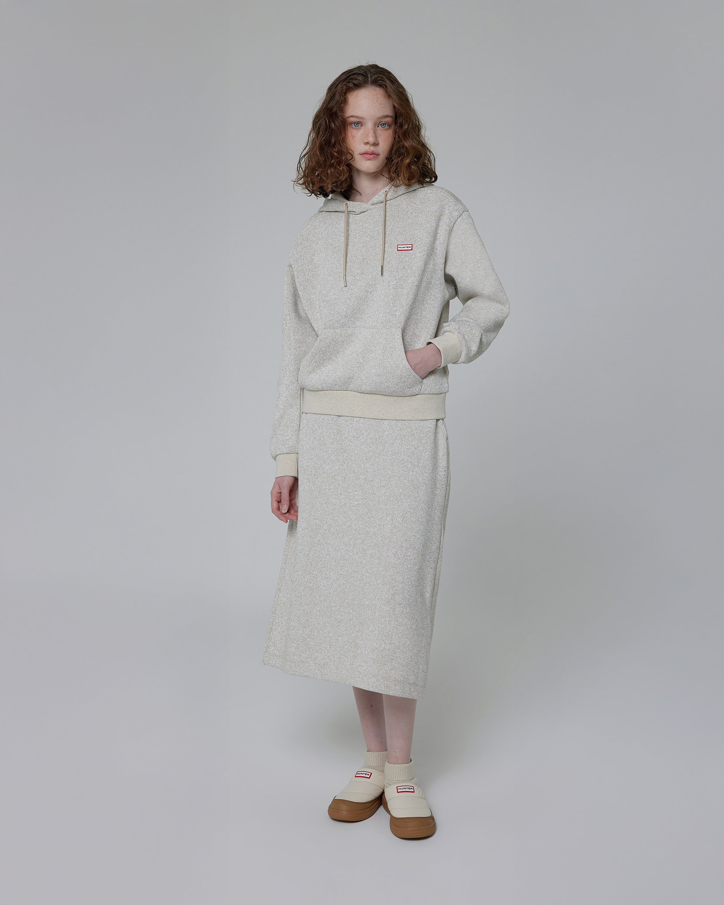 レディース イン/アウト パファー ニッテッド カフ ブーツ - シェイ